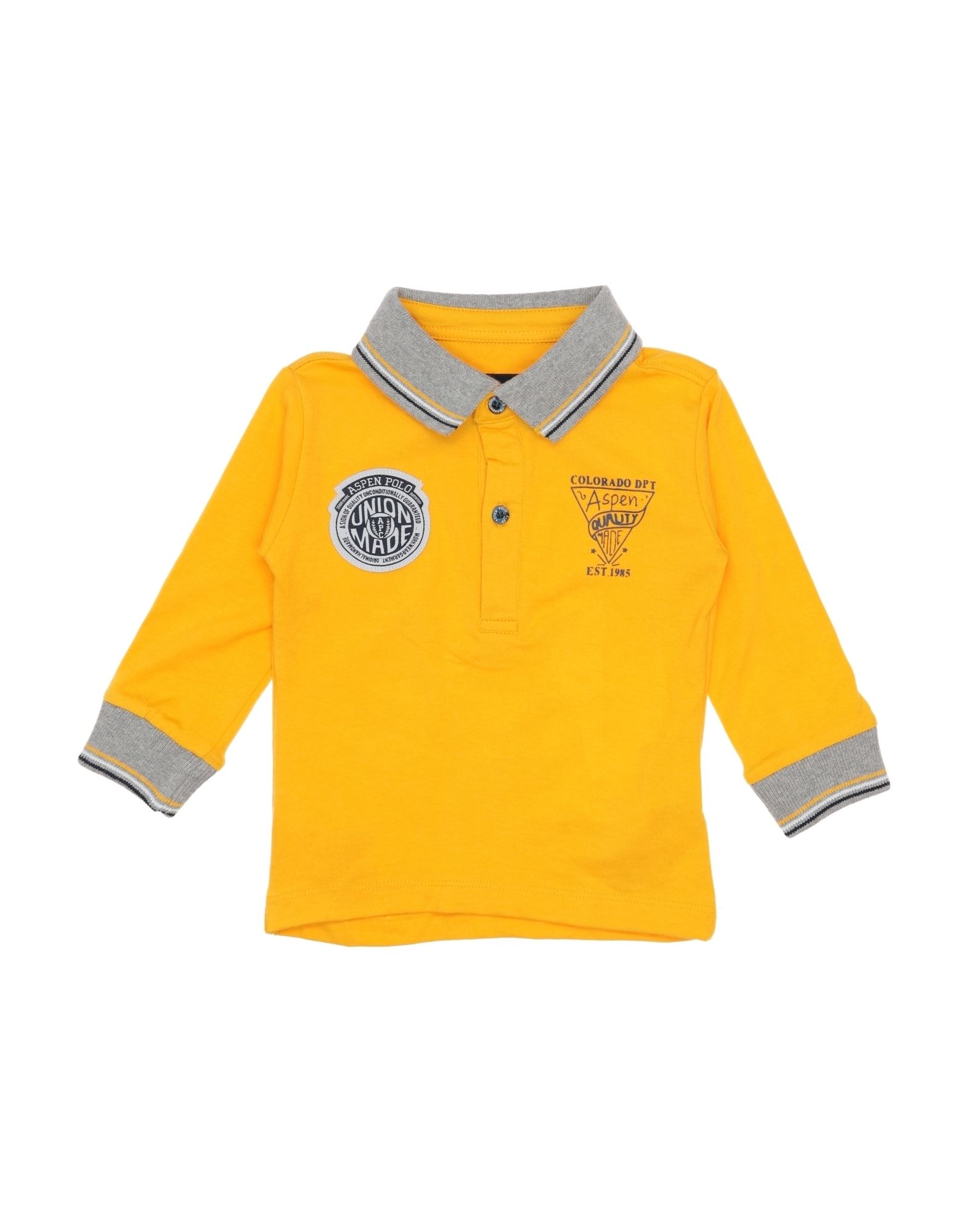 ASPEN POLO CLUB Poloshirt Kinder Gelb von ASPEN POLO CLUB