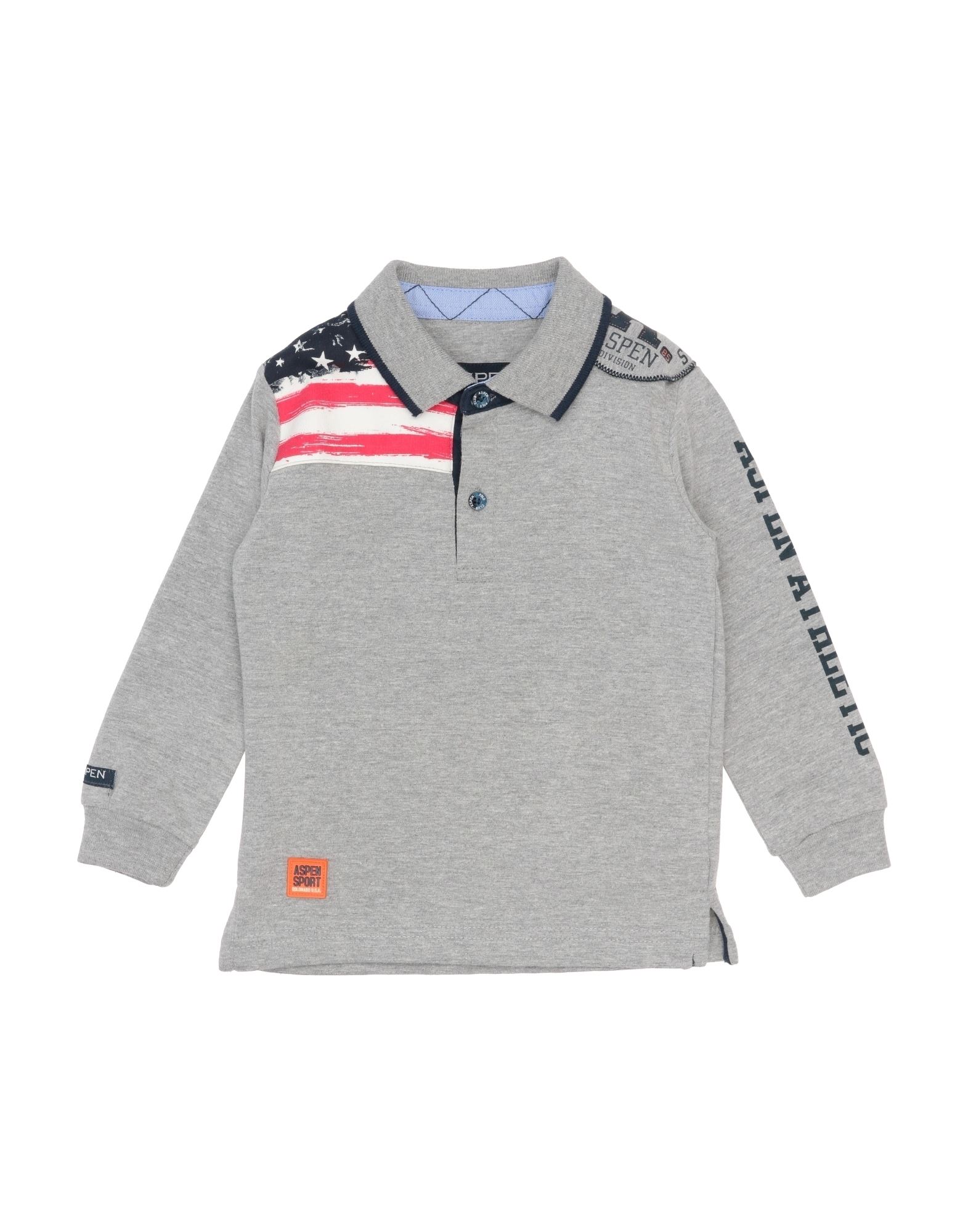 ASPEN POLO CLUB Poloshirt Kinder Grau von ASPEN POLO CLUB