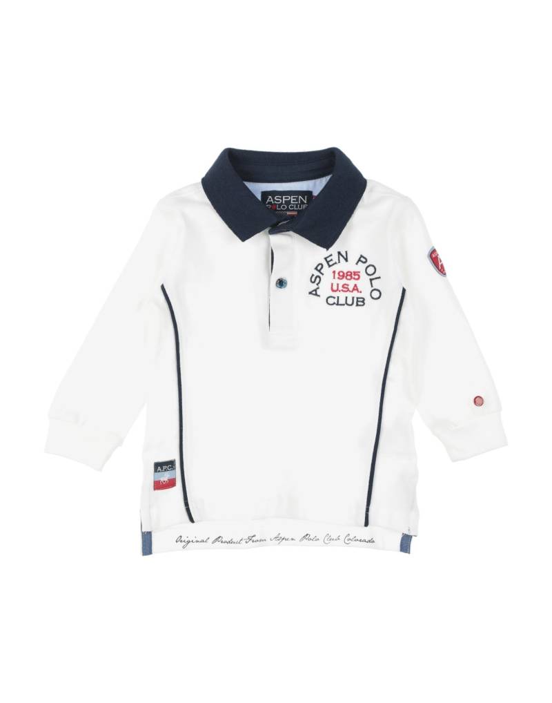 ASPEN POLO CLUB Poloshirt Kinder Weiß von ASPEN POLO CLUB