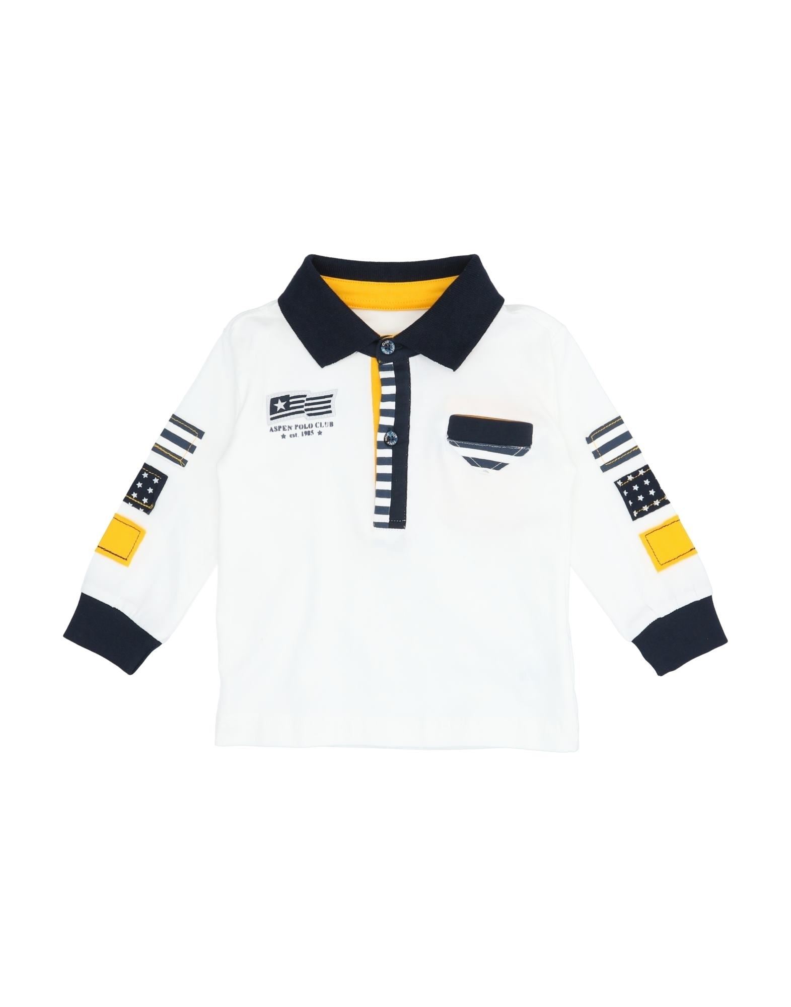 ASPEN POLO CLUB Poloshirt Kinder Weiß von ASPEN POLO CLUB