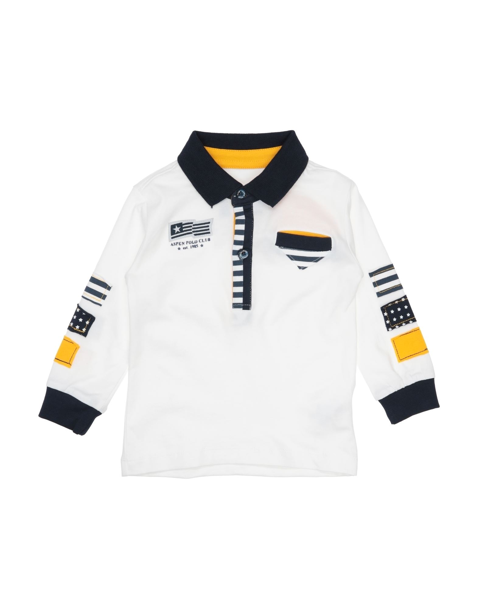 ASPEN POLO CLUB Poloshirt Kinder Weiß von ASPEN POLO CLUB