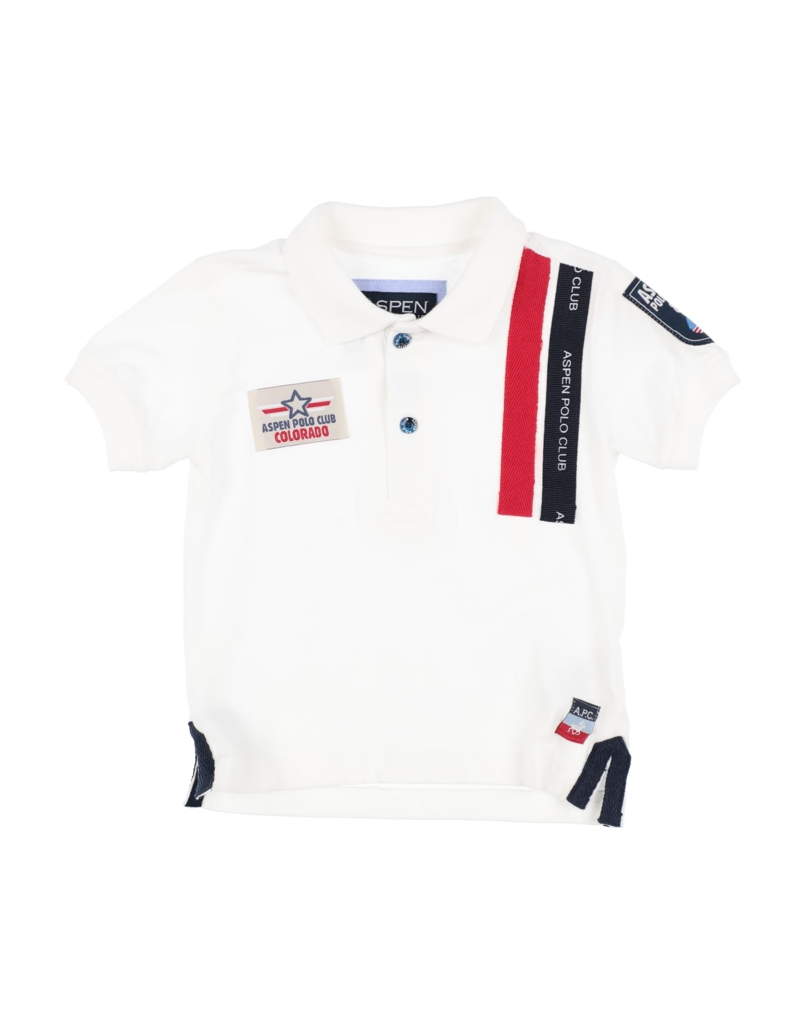 ASPEN POLO CLUB Poloshirt Kinder Weiß von ASPEN POLO CLUB