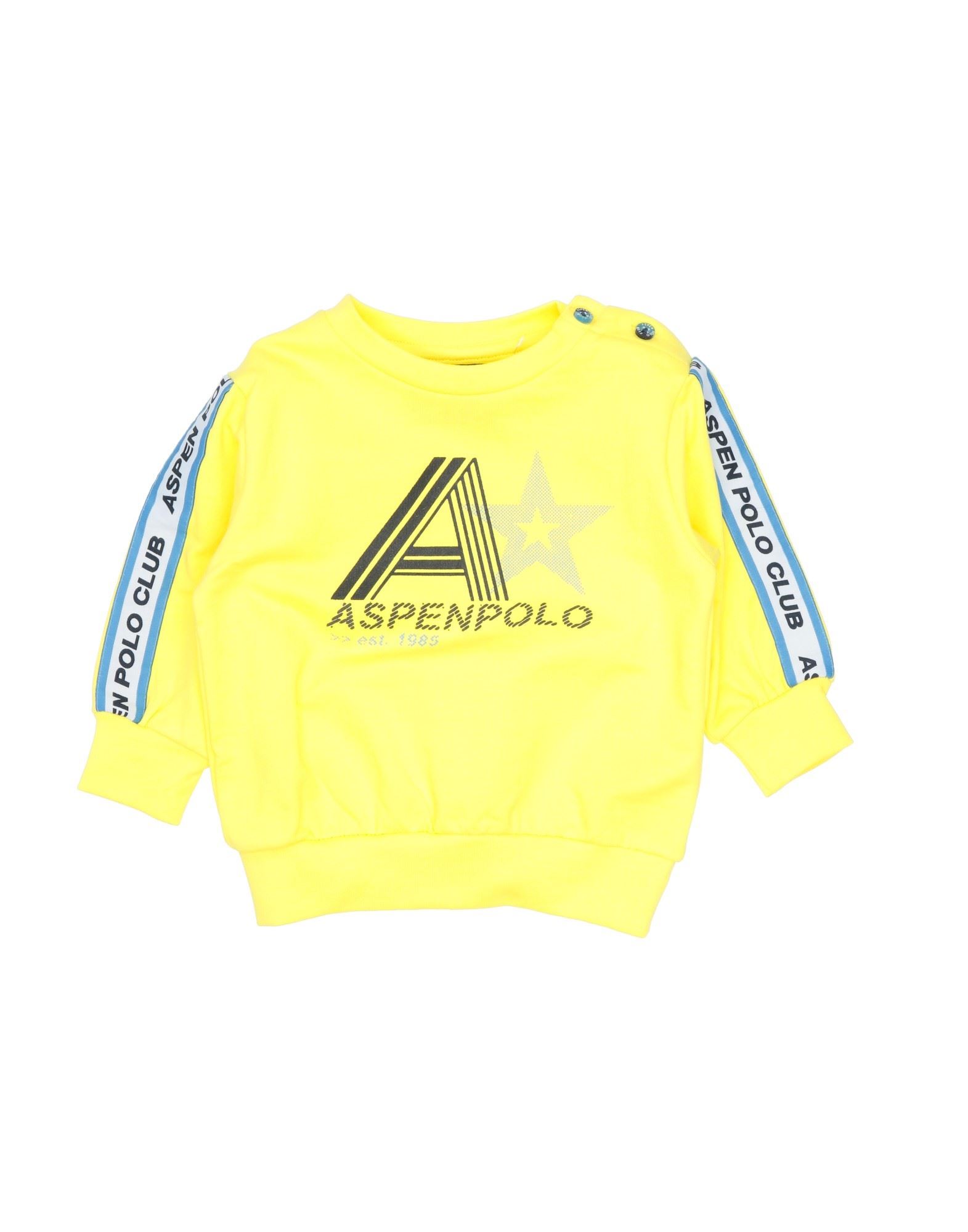 ASPEN POLO CLUB Sweatshirt Kinder Gelb von ASPEN POLO CLUB