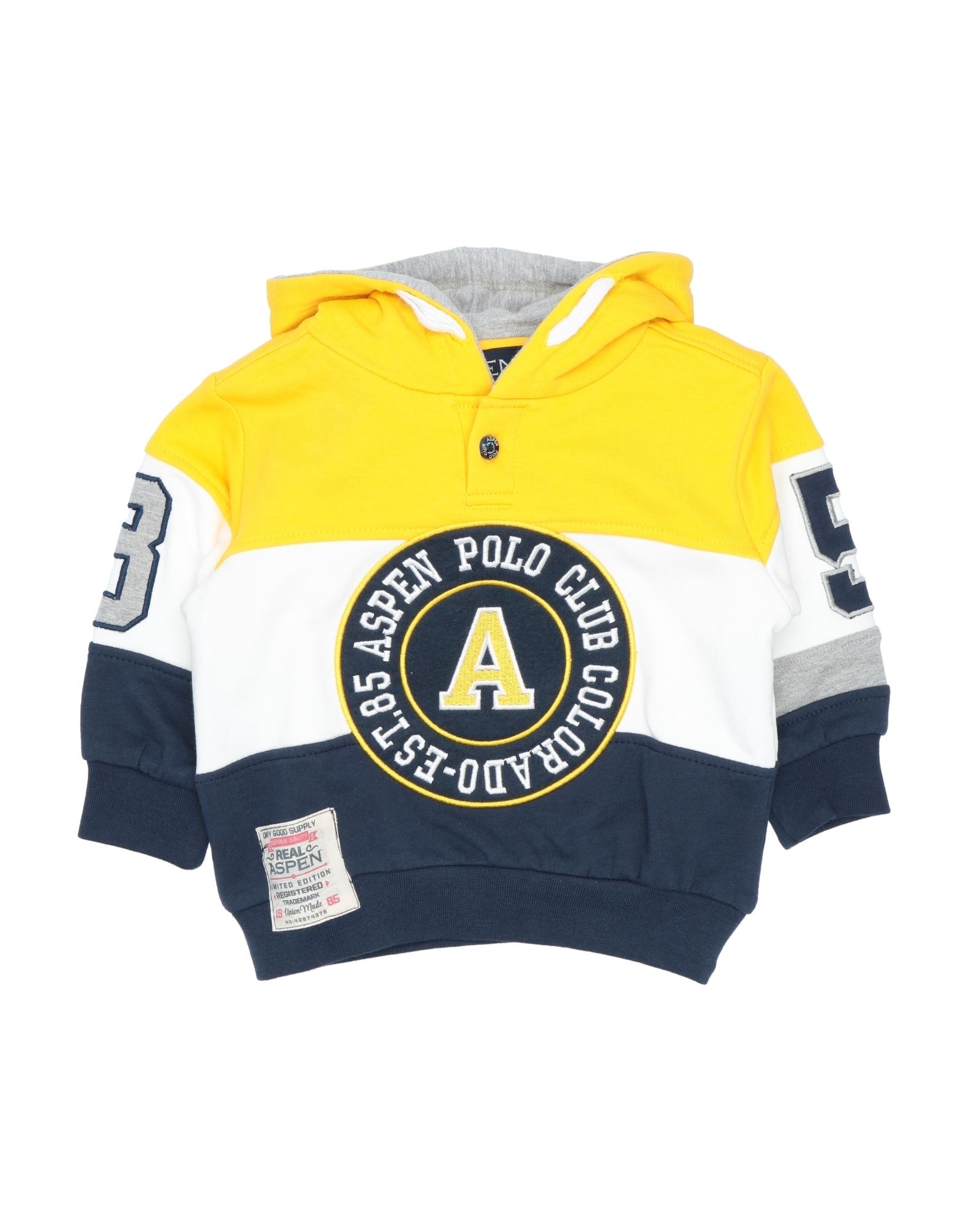 ASPEN POLO CLUB Sweatshirt Kinder Gelb von ASPEN POLO CLUB