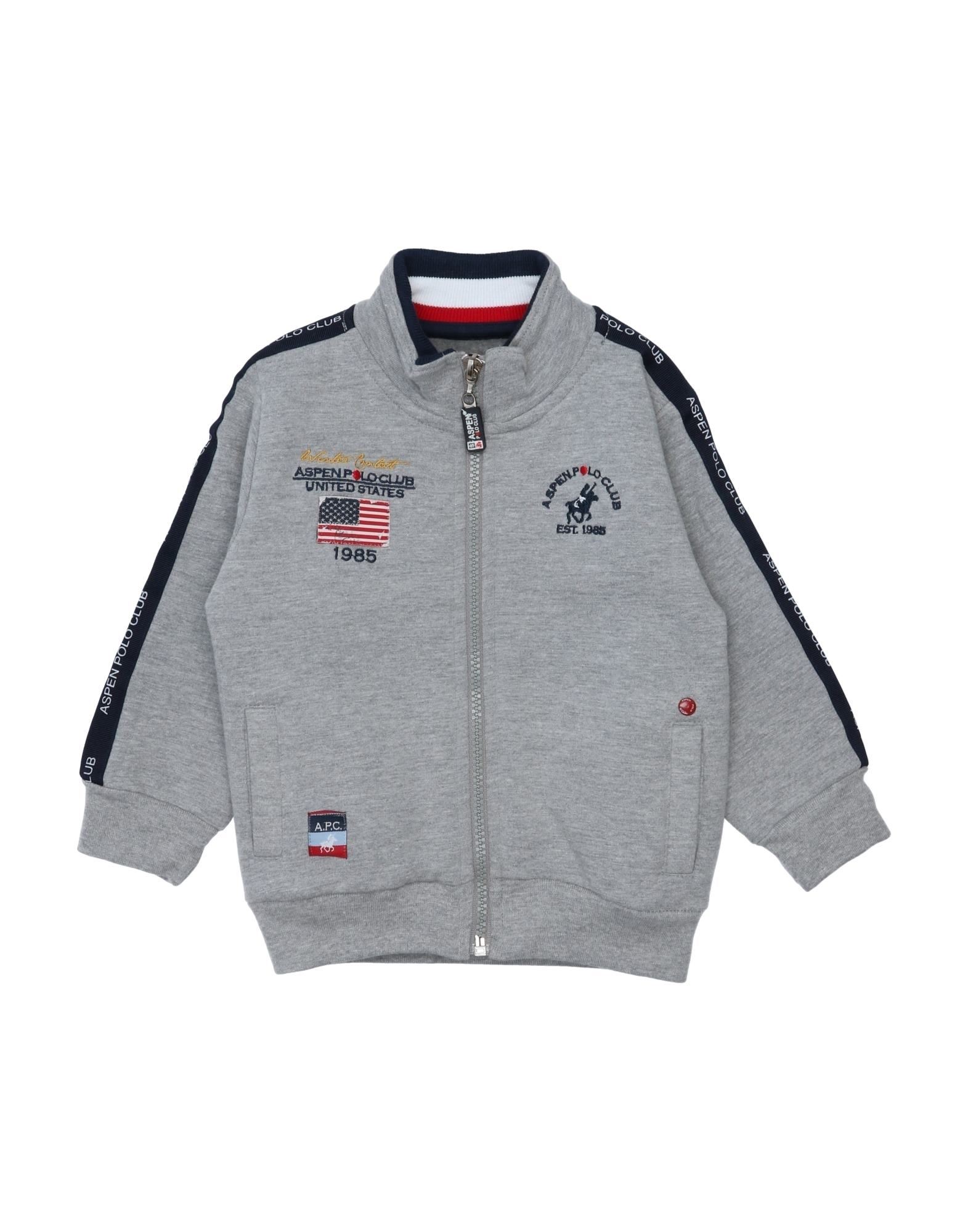 ASPEN POLO CLUB Sweatshirt Kinder Grau von ASPEN POLO CLUB