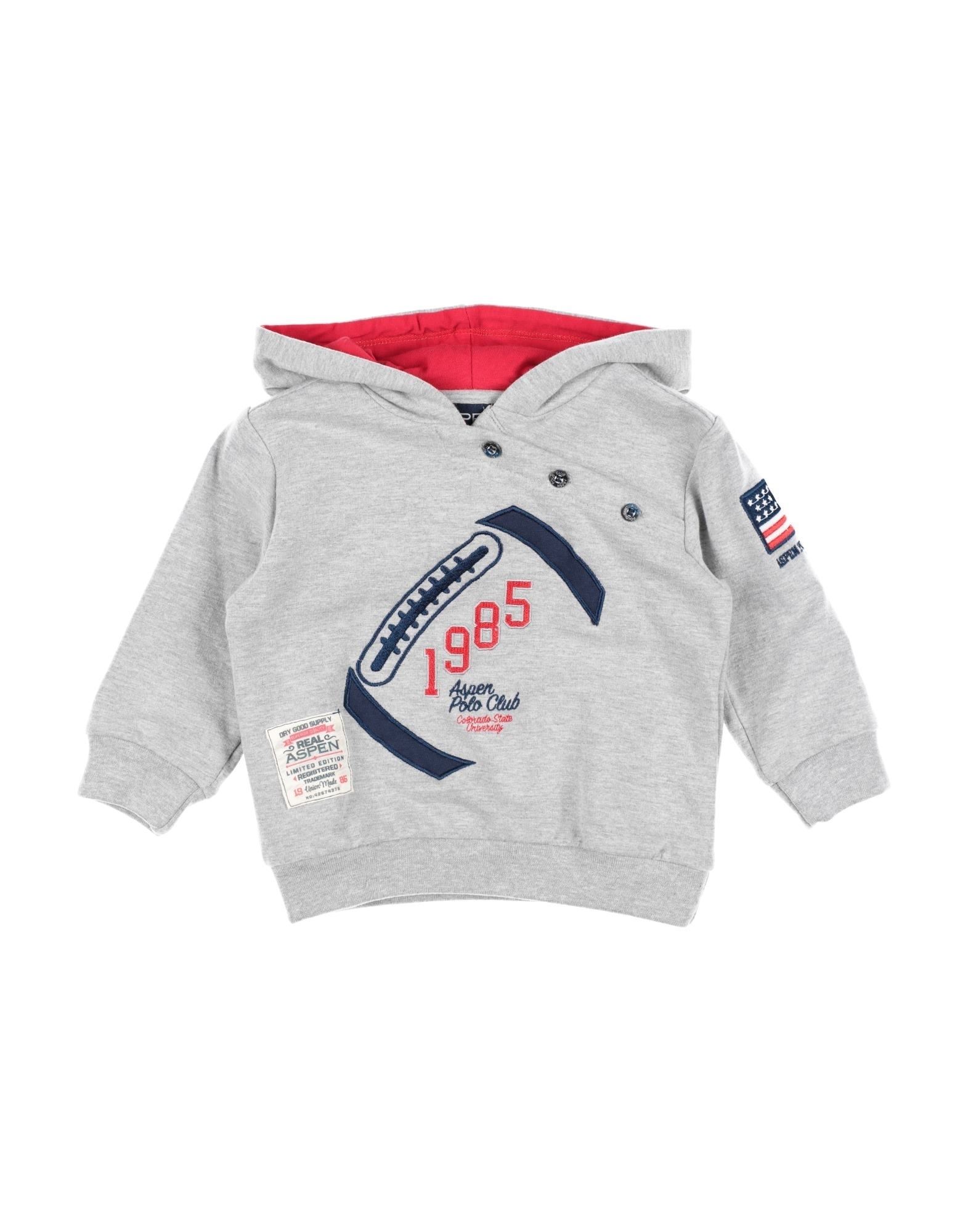 ASPEN POLO CLUB Sweatshirt Kinder Grau von ASPEN POLO CLUB