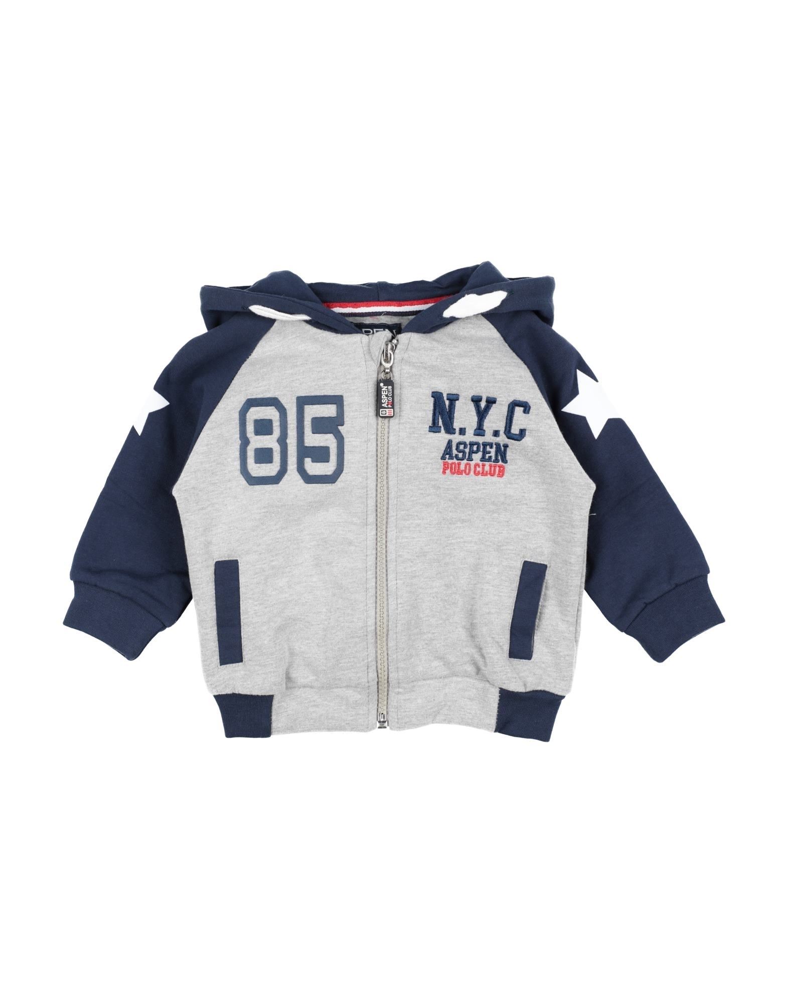 ASPEN POLO CLUB Sweatshirt Kinder Grau von ASPEN POLO CLUB