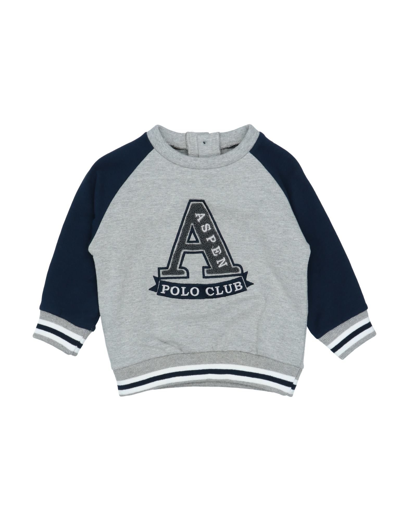 ASPEN POLO CLUB Sweatshirt Kinder Grau von ASPEN POLO CLUB