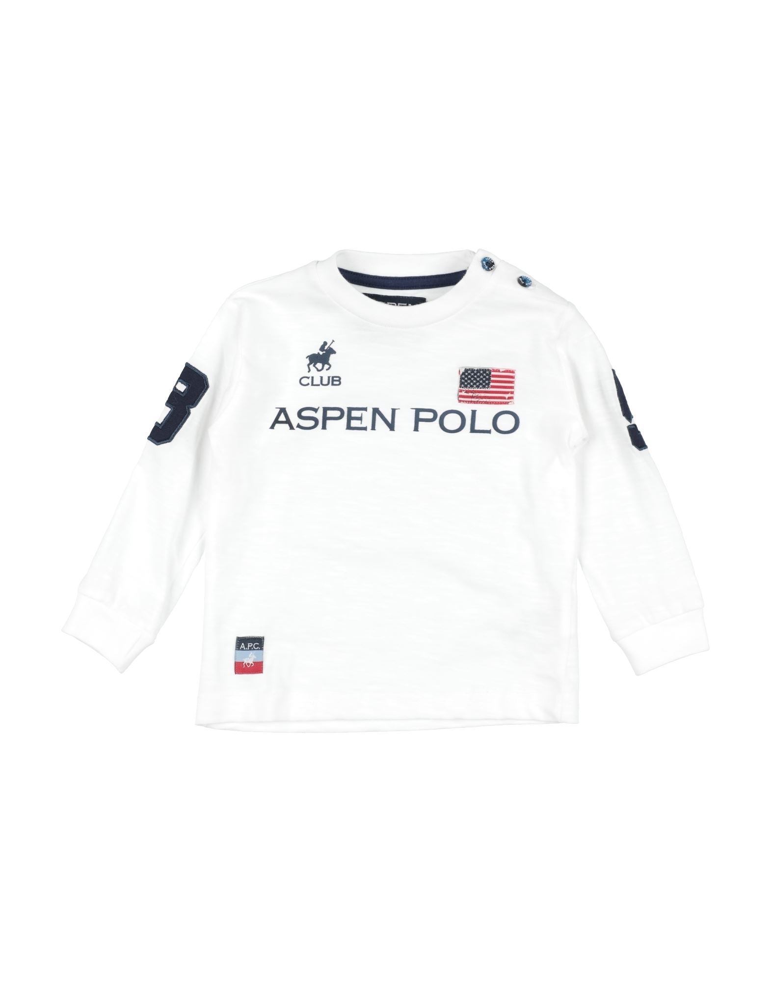 ASPEN POLO CLUB T-shirts Kinder Weiß von ASPEN POLO CLUB