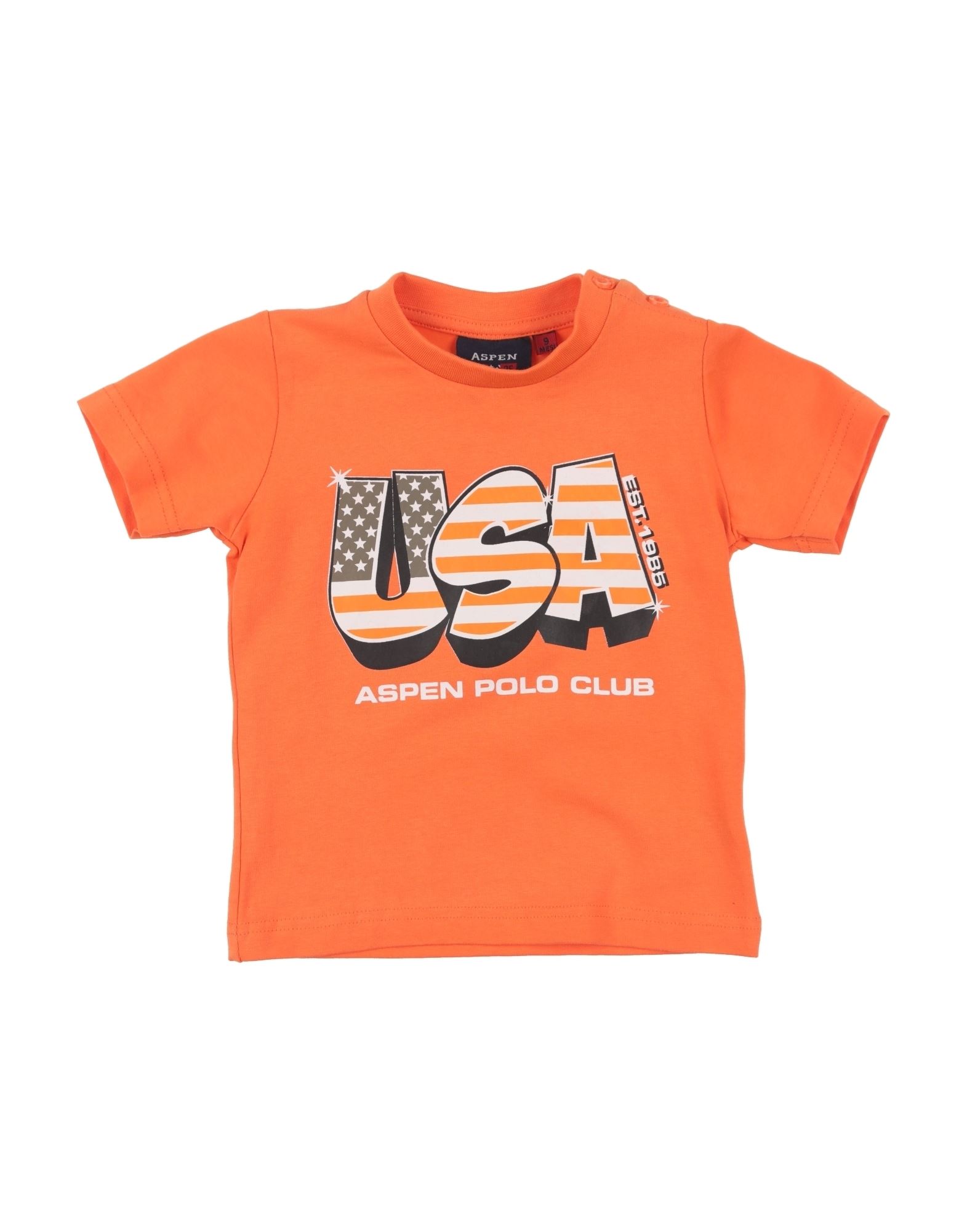 ASPEN POLO CLUB T-shirts Kinder Orange von ASPEN POLO CLUB