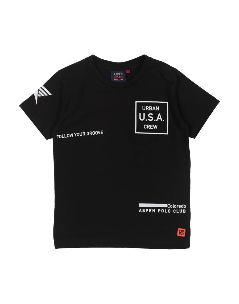 ASPEN POLO CLUB T-shirts Kinder Schwarz von ASPEN POLO CLUB