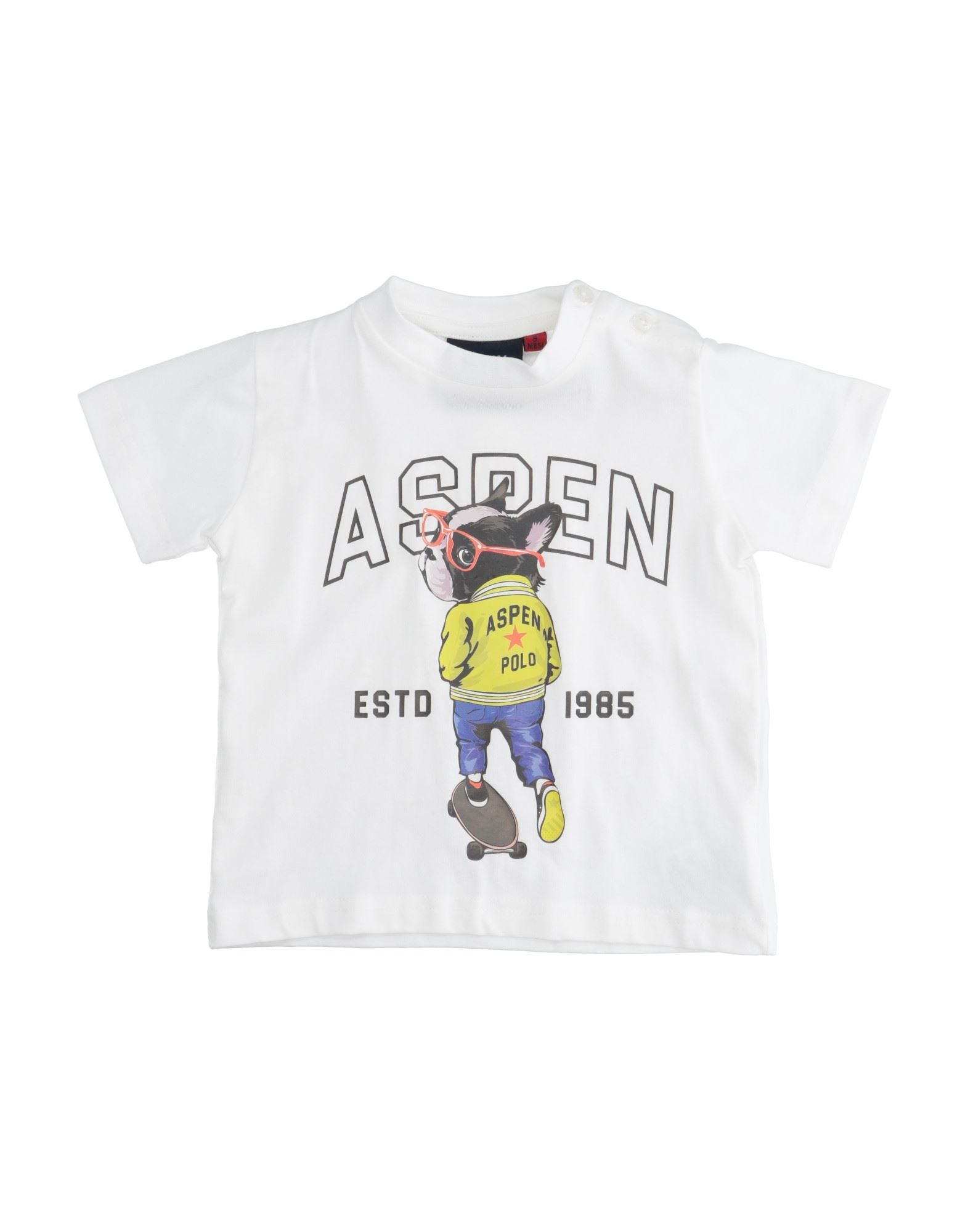 ASPEN POLO CLUB T-shirts Kinder Weiß von ASPEN POLO CLUB