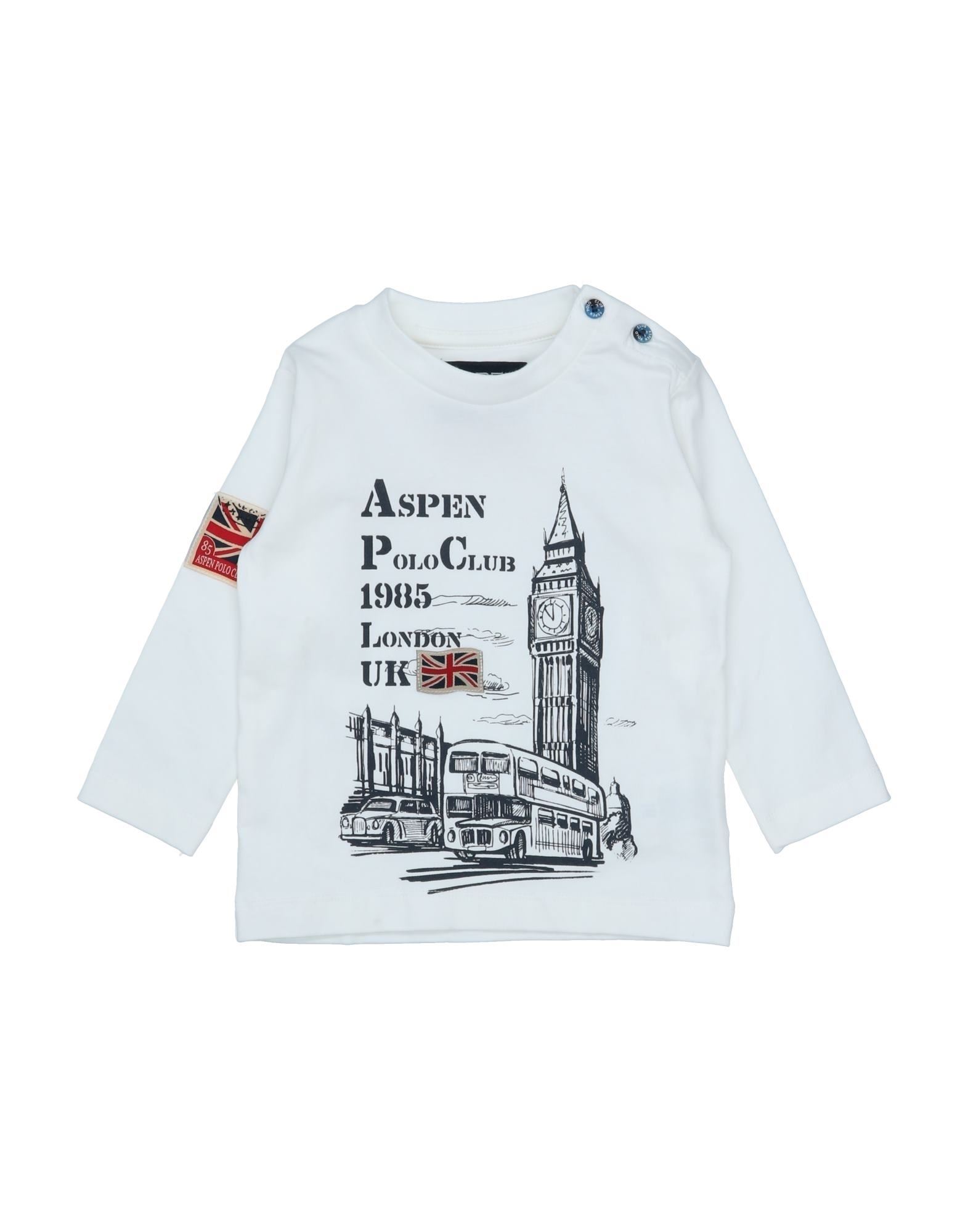 ASPEN POLO CLUB T-shirts Kinder Weiß von ASPEN POLO CLUB