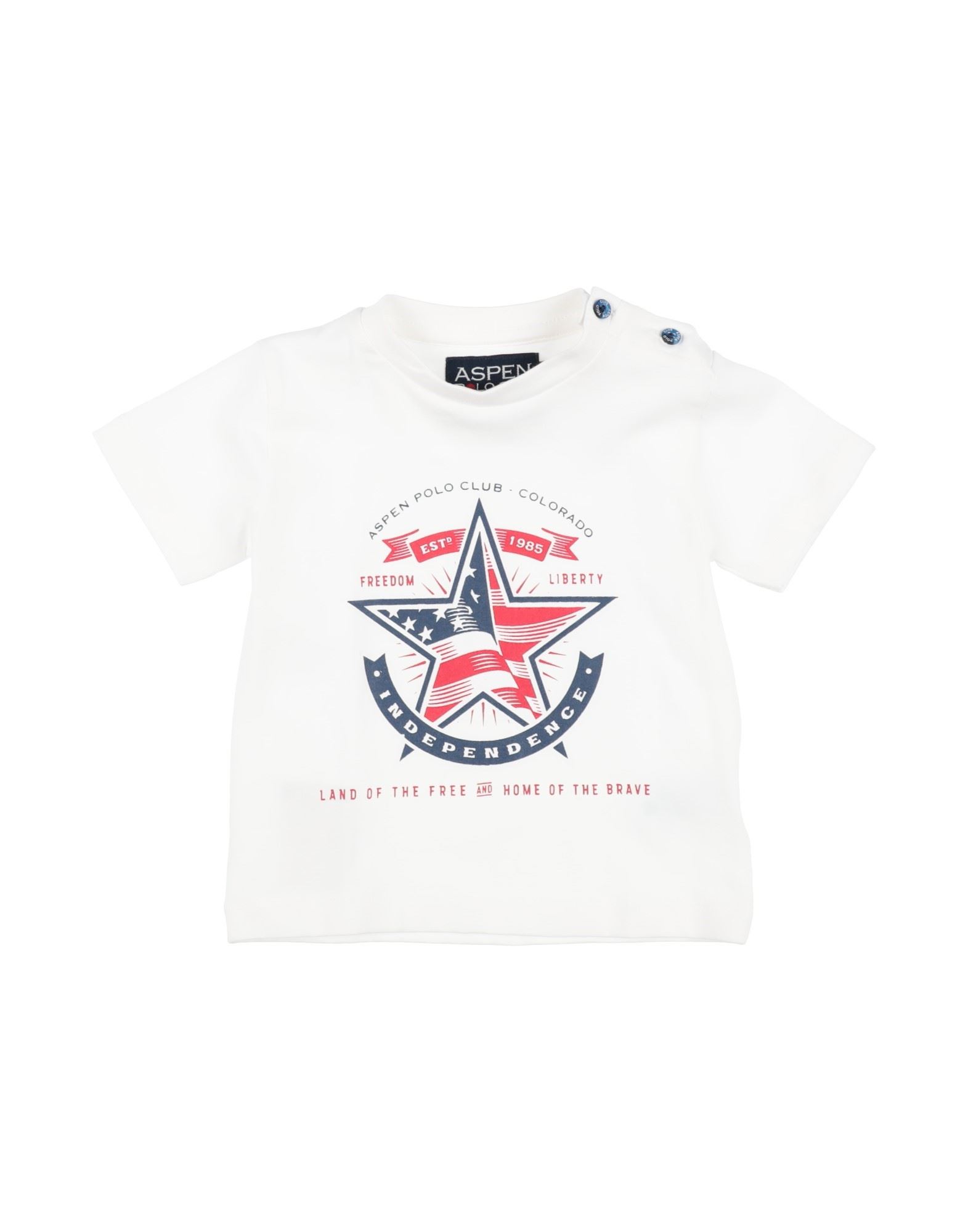 ASPEN POLO CLUB T-shirts Kinder Weiß von ASPEN POLO CLUB