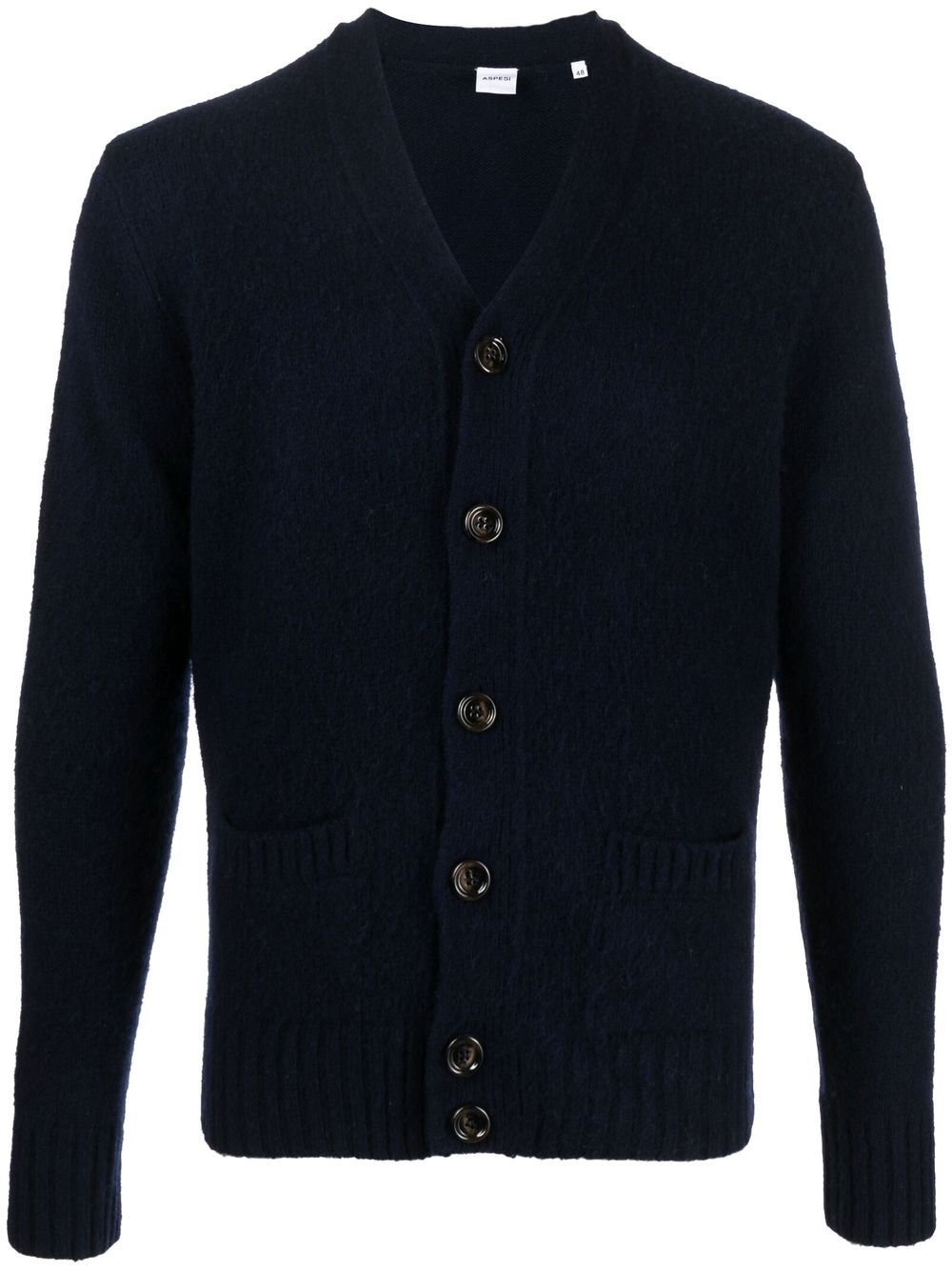 ASPESI Cardigan mit Knopfleiste - Blau von ASPESI