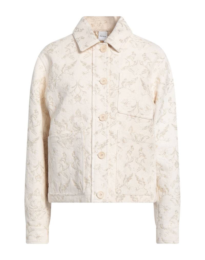 ASPESI Jacke & Anorak Damen Off white von ASPESI