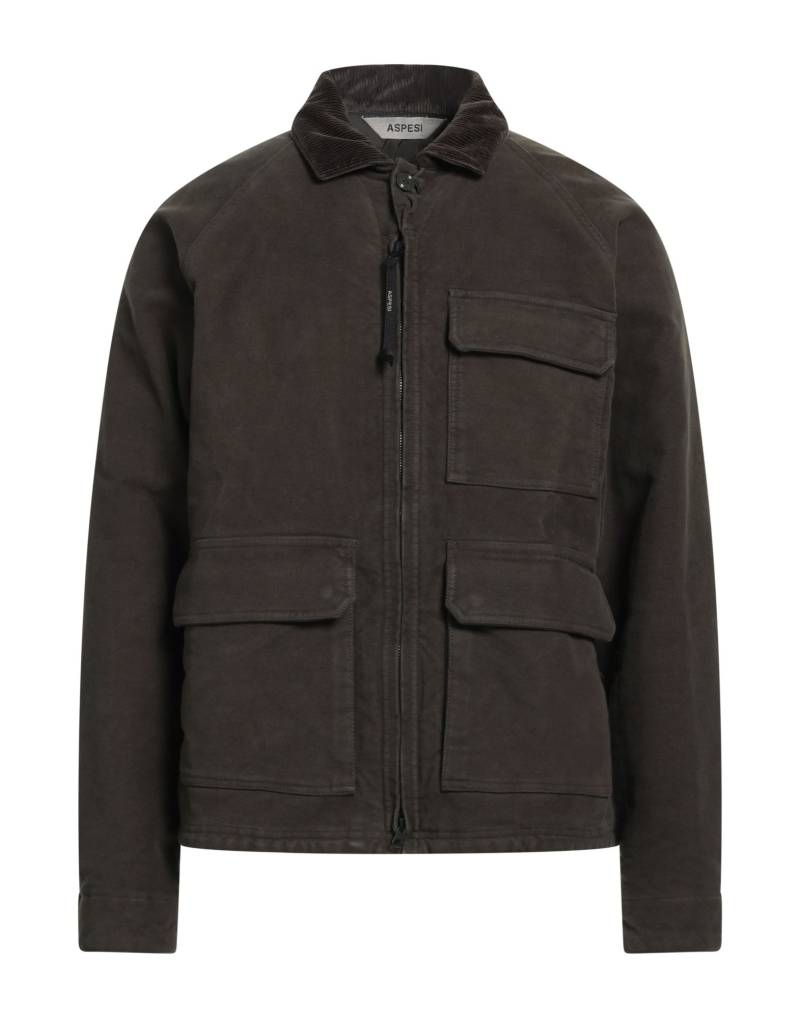 ASPESI Jacke & Anorak Herren Militärgrün ASPESI Jacke & Anorak Herren Militärgrün von ASPESI