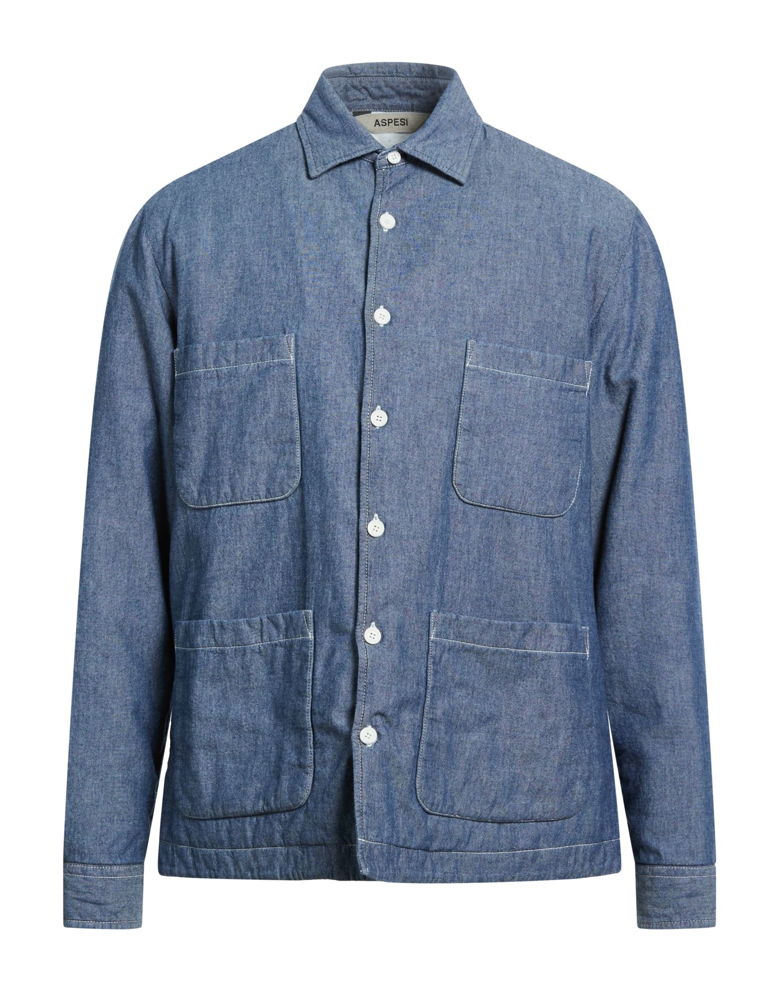 ASPESI Jeanshemd Herren Blau von ASPESI