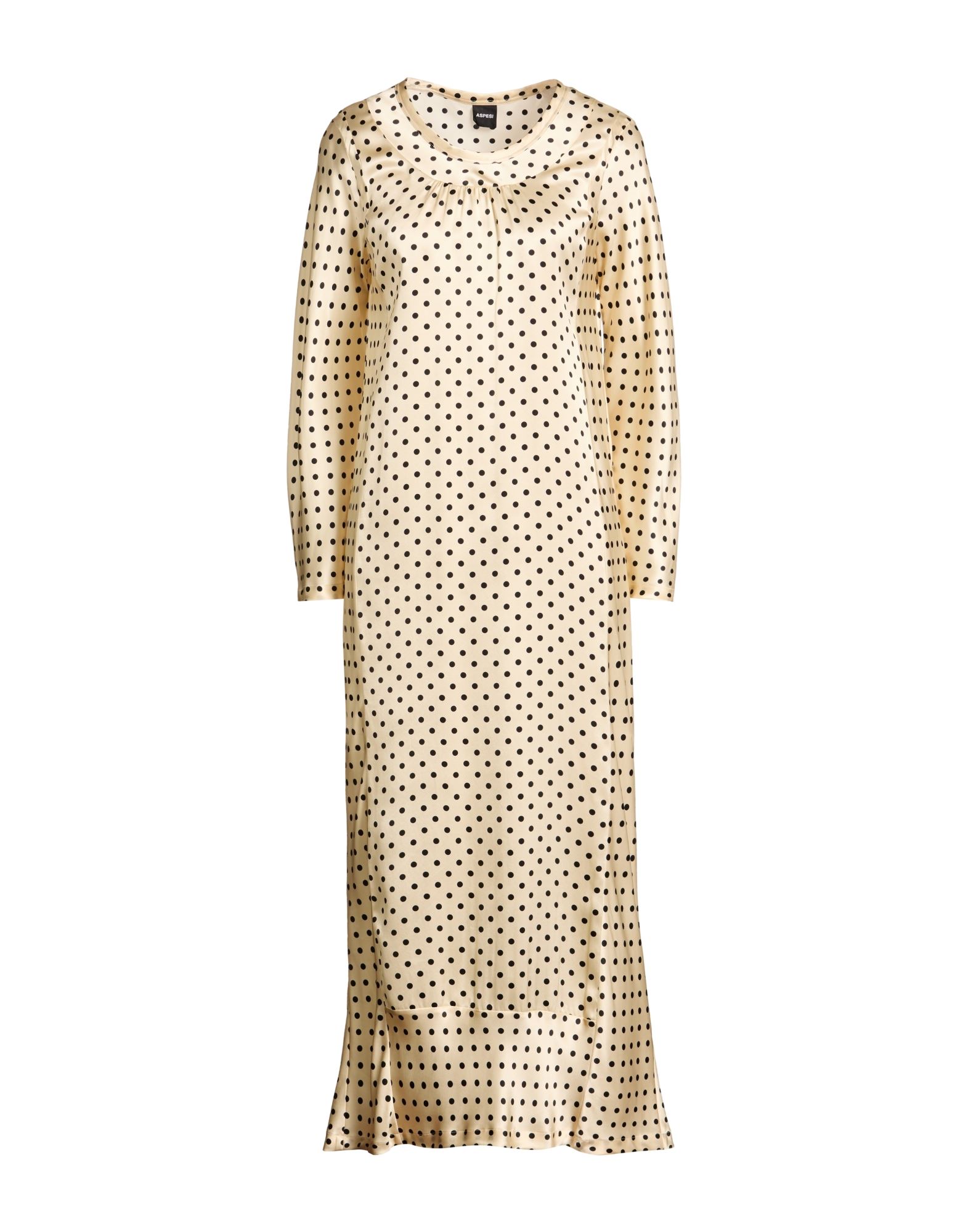 ASPESI Maxi-kleid Damen Beige von ASPESI