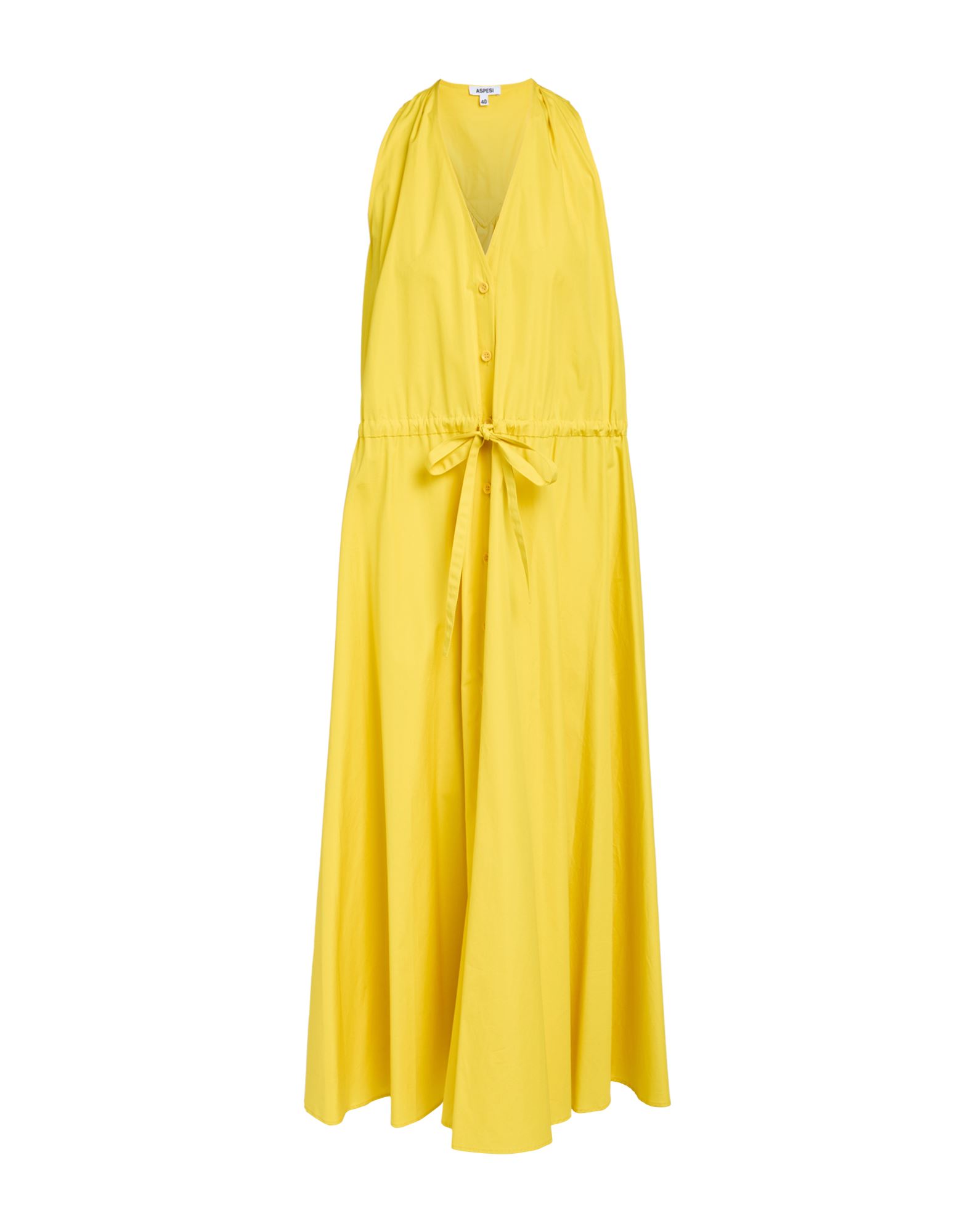 ASPESI Maxi-kleid Damen Gelb von ASPESI