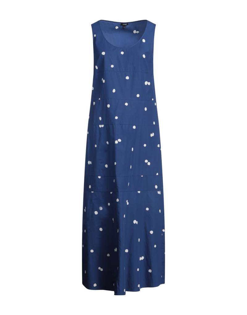 ASPESI Maxi-kleid Damen Marineblau von ASPESI