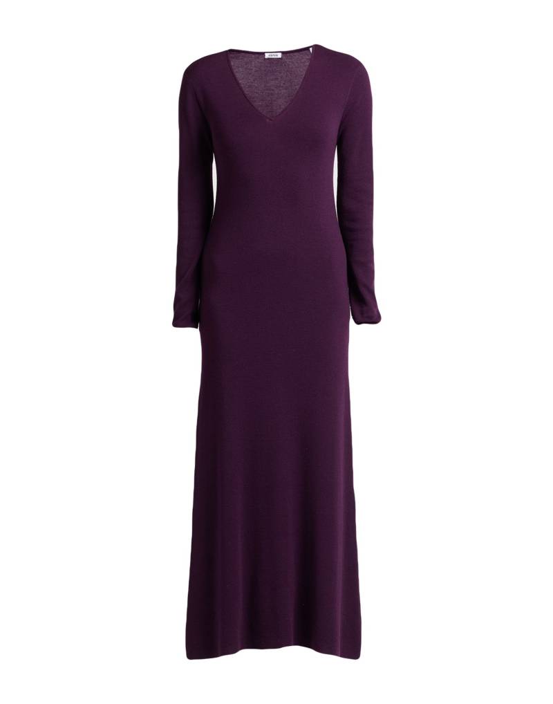 ASPESI Maxi-kleid Damen Pflaume von ASPESI