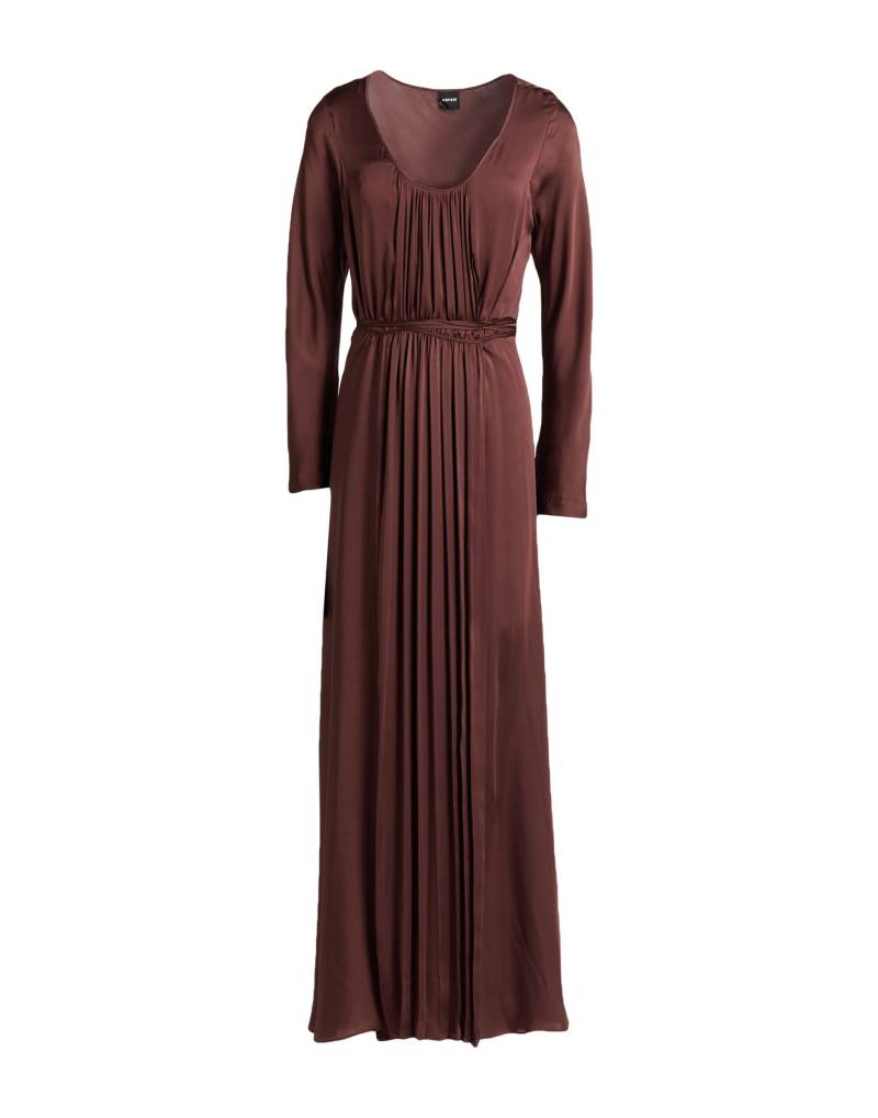ASPESI Maxi-kleid Damen Schokobraun von ASPESI