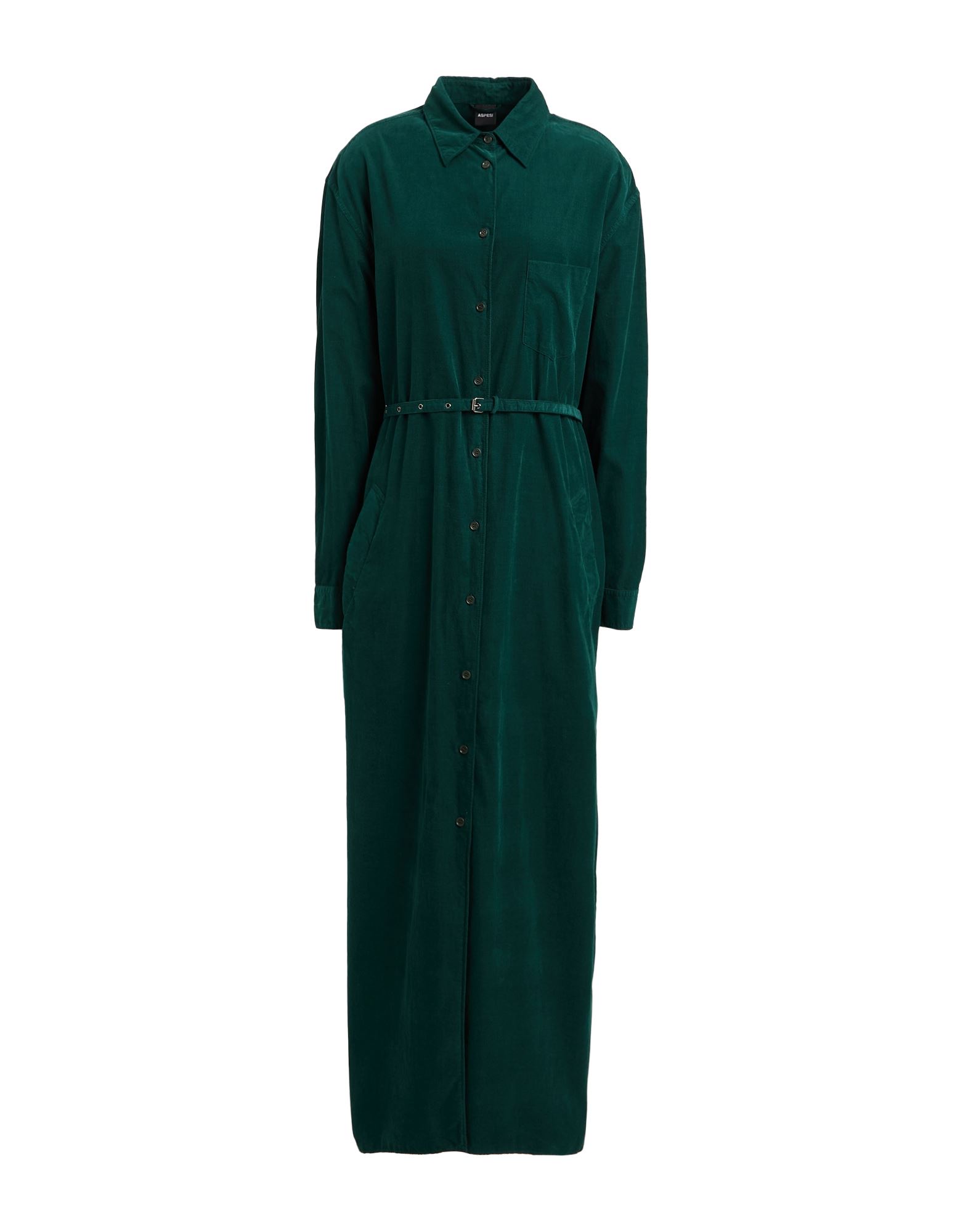 ASPESI Maxi-kleid Damen Smaragdgrün ASPESI Maxi-kleid Damen Smaragdgrün von ASPESI