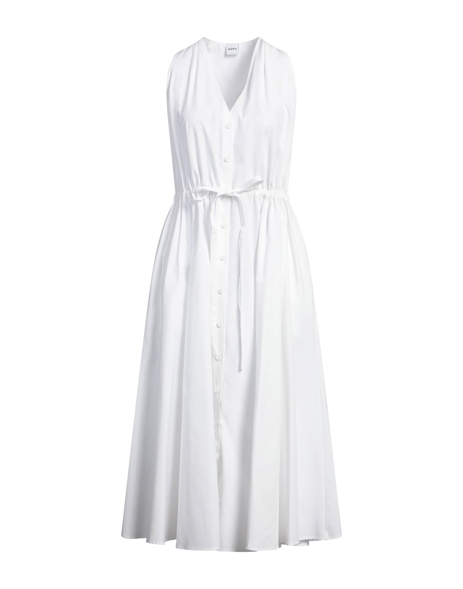 ASPESI Maxi-kleid Damen Weiß ASPESI Maxi-kleid Damen Weiß von ASPESI