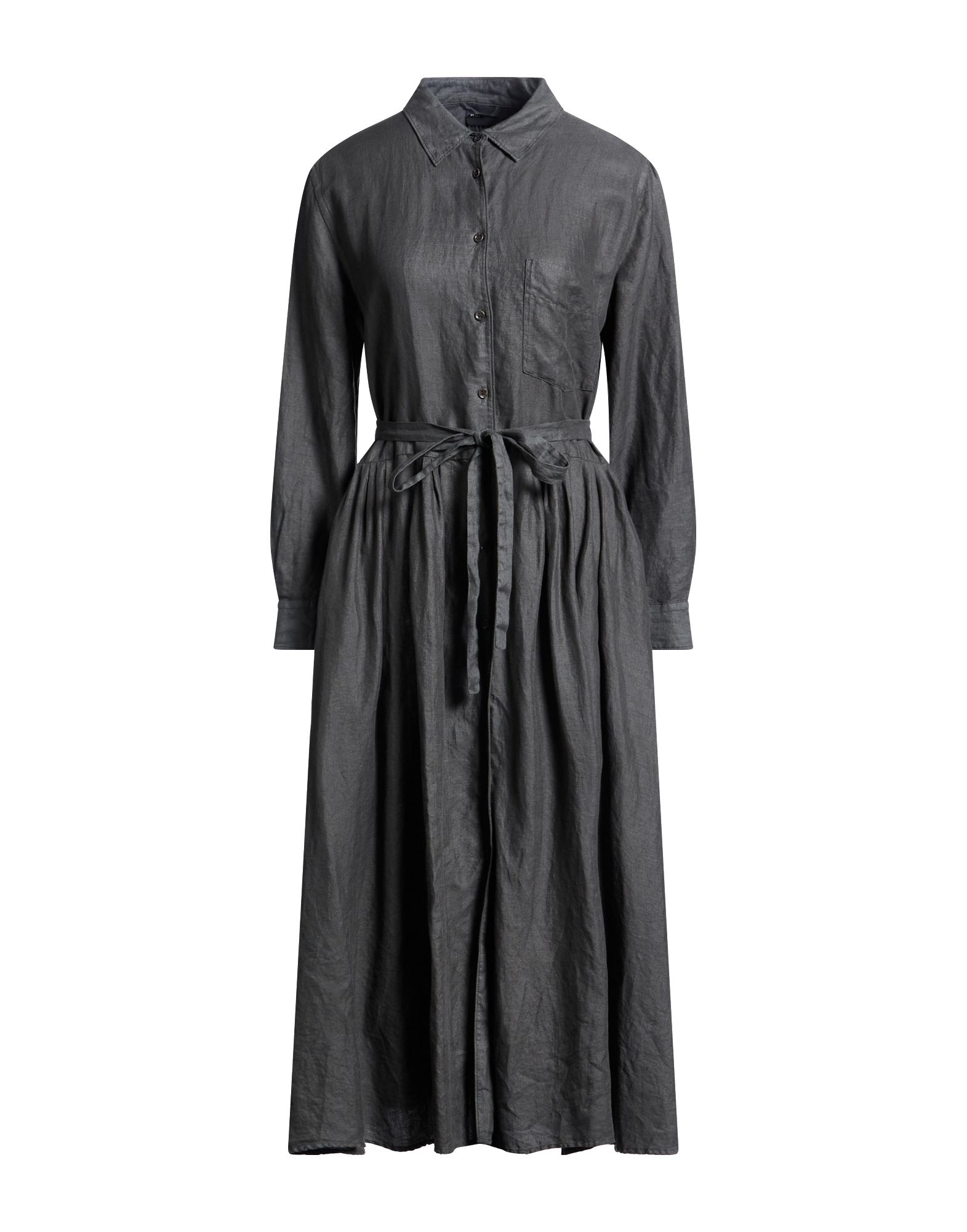 ASPESI Midi-kleid Damen Dunkelgrün ASPESI Midi-kleid Damen Dunkelgrün von ASPESI