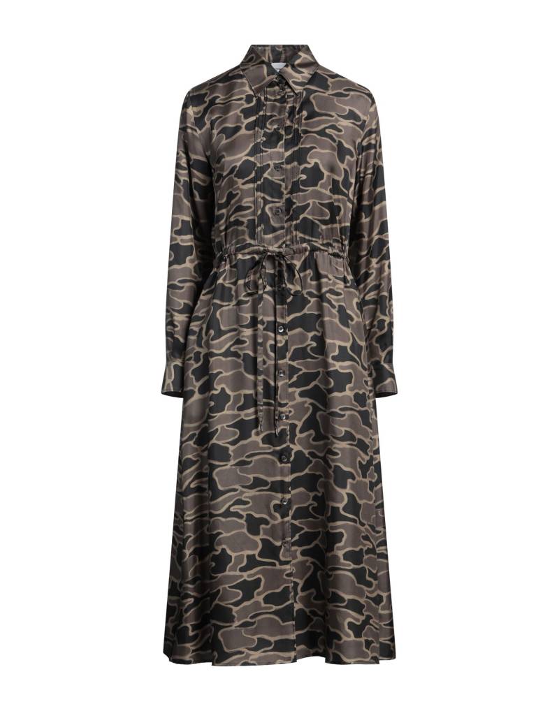 ASPESI Midi-kleid Damen Braungrau von ASPESI