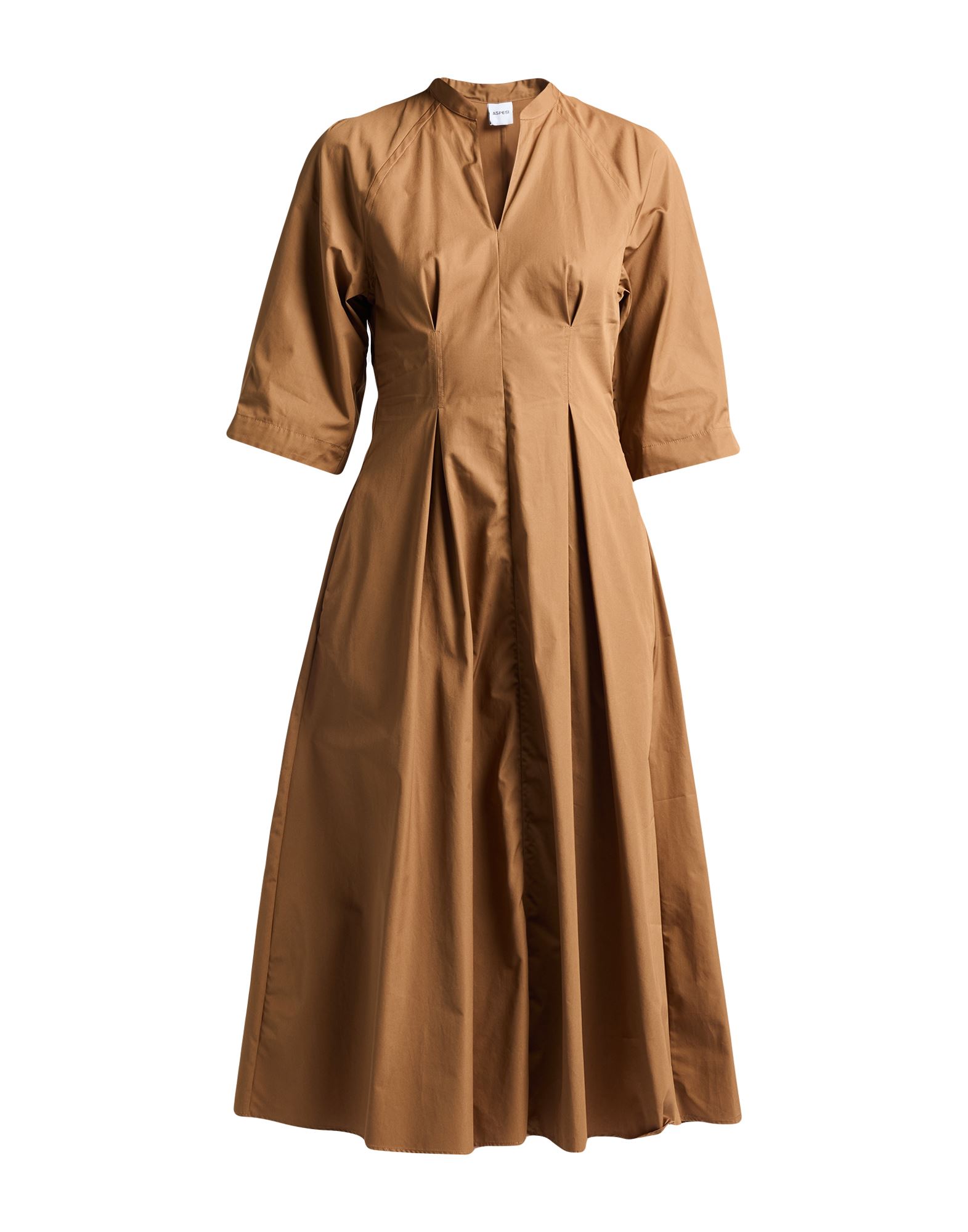 ASPESI Midi-kleid Damen Khaki ASPESI Midi-kleid Damen Khaki von ASPESI