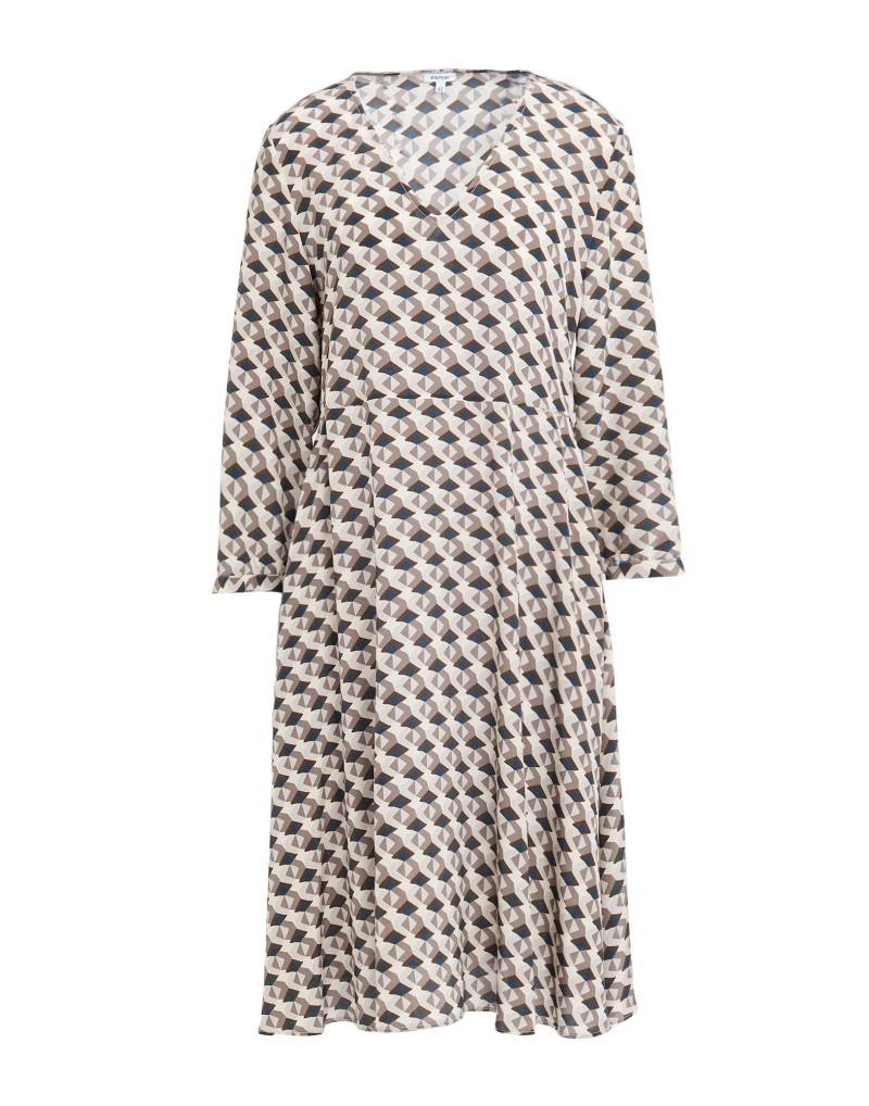 ASPESI Midi-kleid Damen Maulwurfsgrau von ASPESI