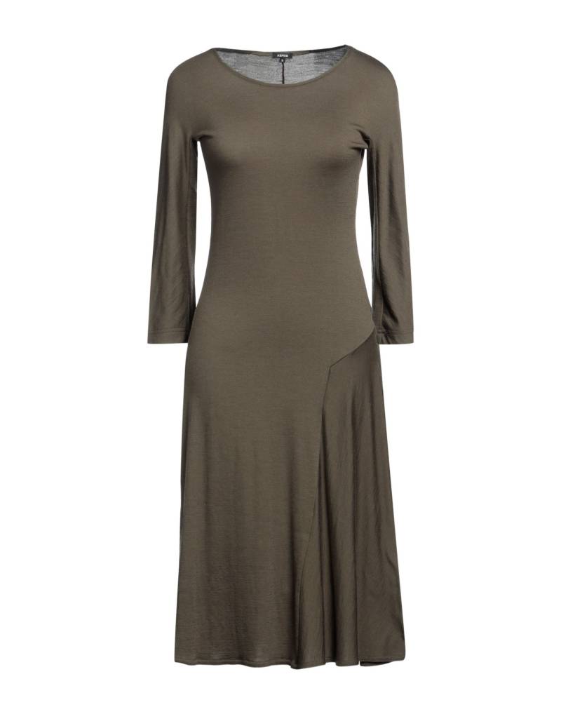 ASPESI Midi-kleid Damen Militärgrün von ASPESI