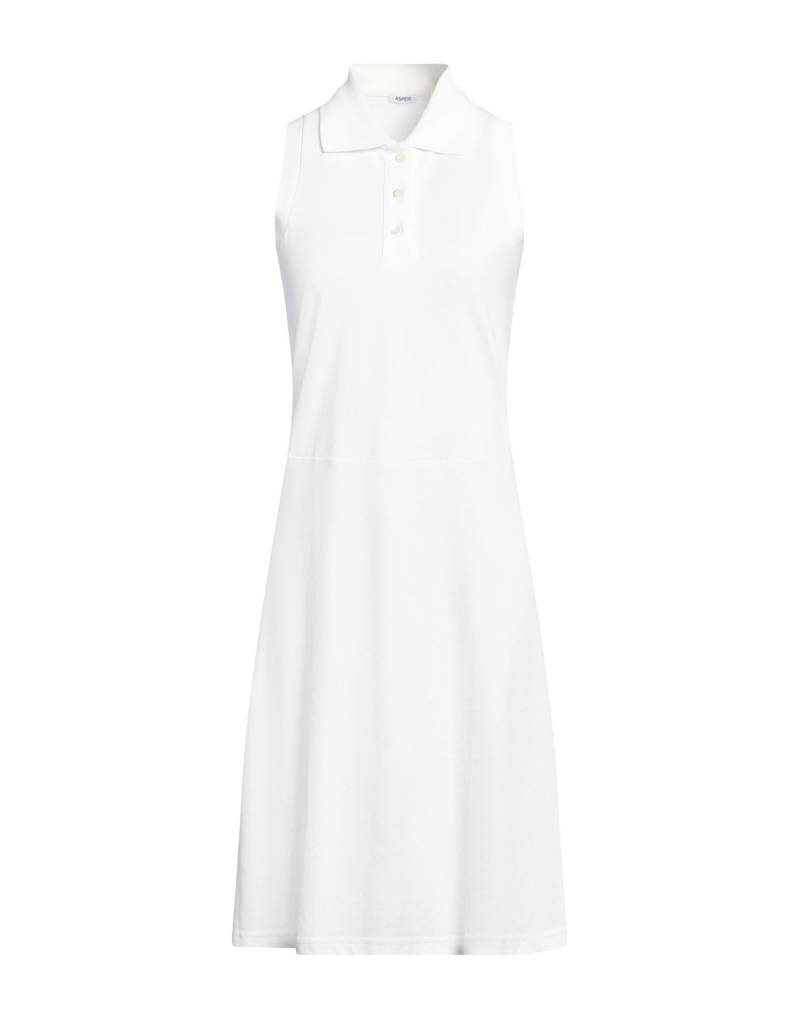 ASPESI Midi-kleid Damen Weiß von ASPESI