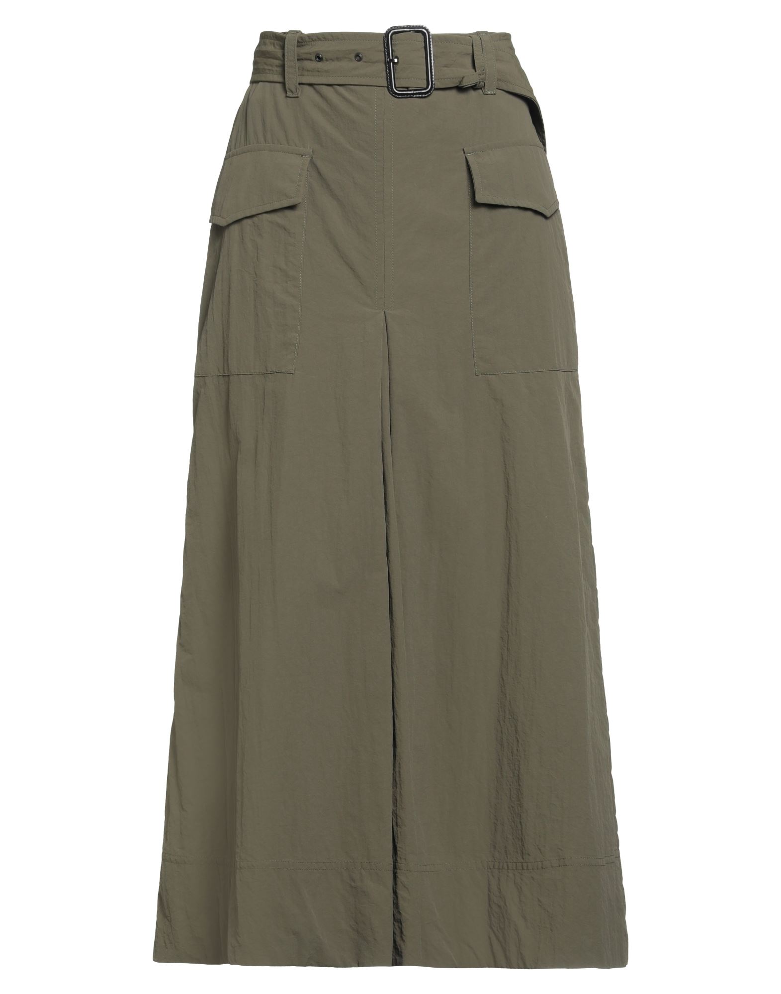 ASPESI Midi-rock Damen Militärgrün von ASPESI