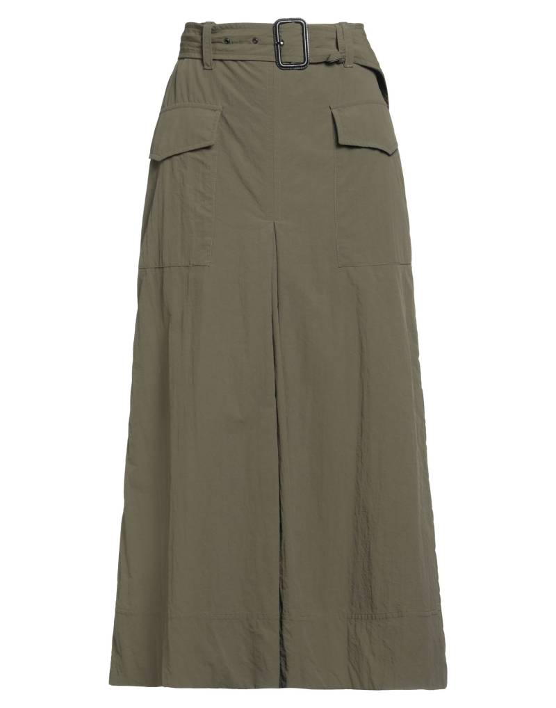 ASPESI Midi-rock Damen Militärgrün von ASPESI