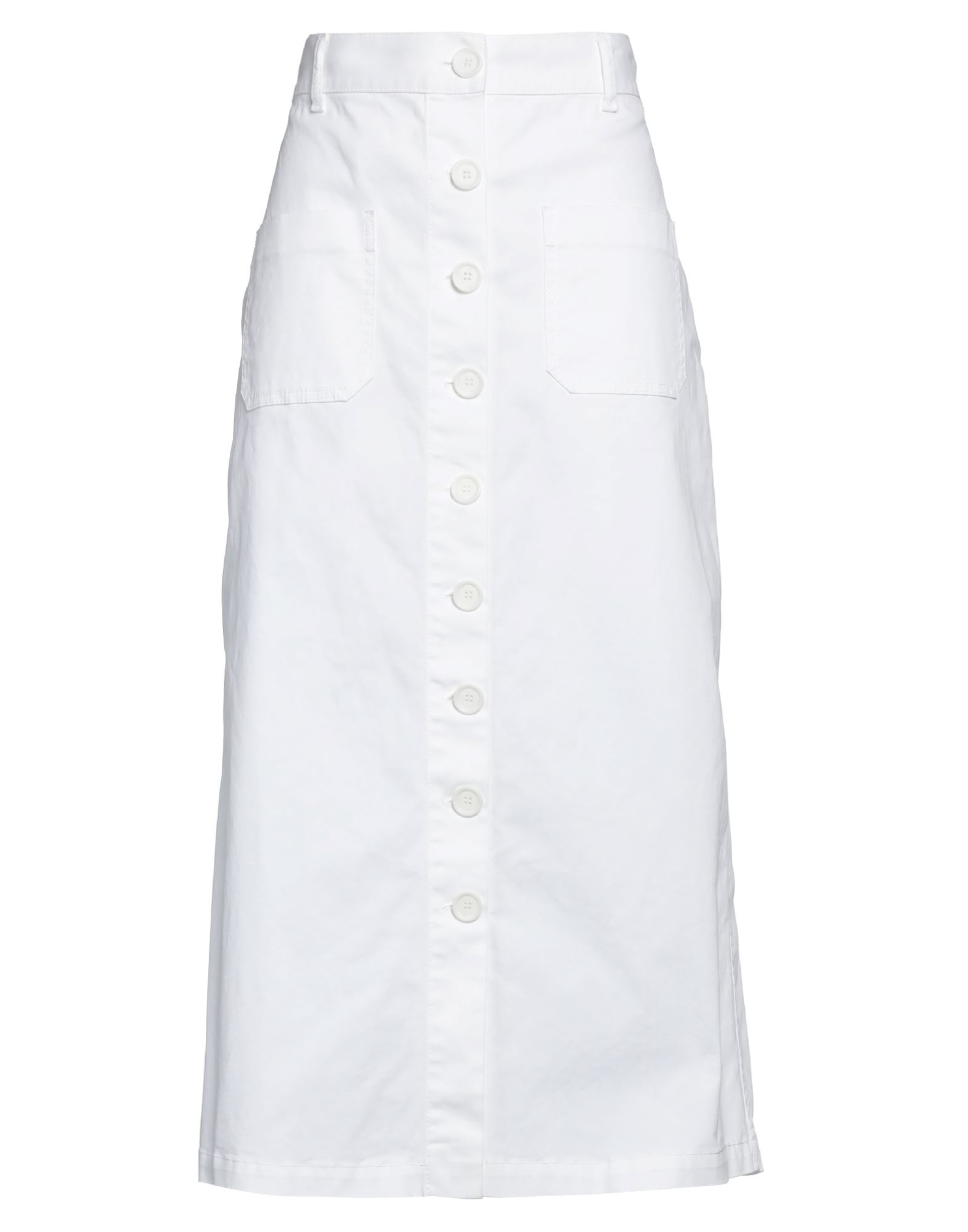 ASPESI Midi-rock Damen Weiß von ASPESI