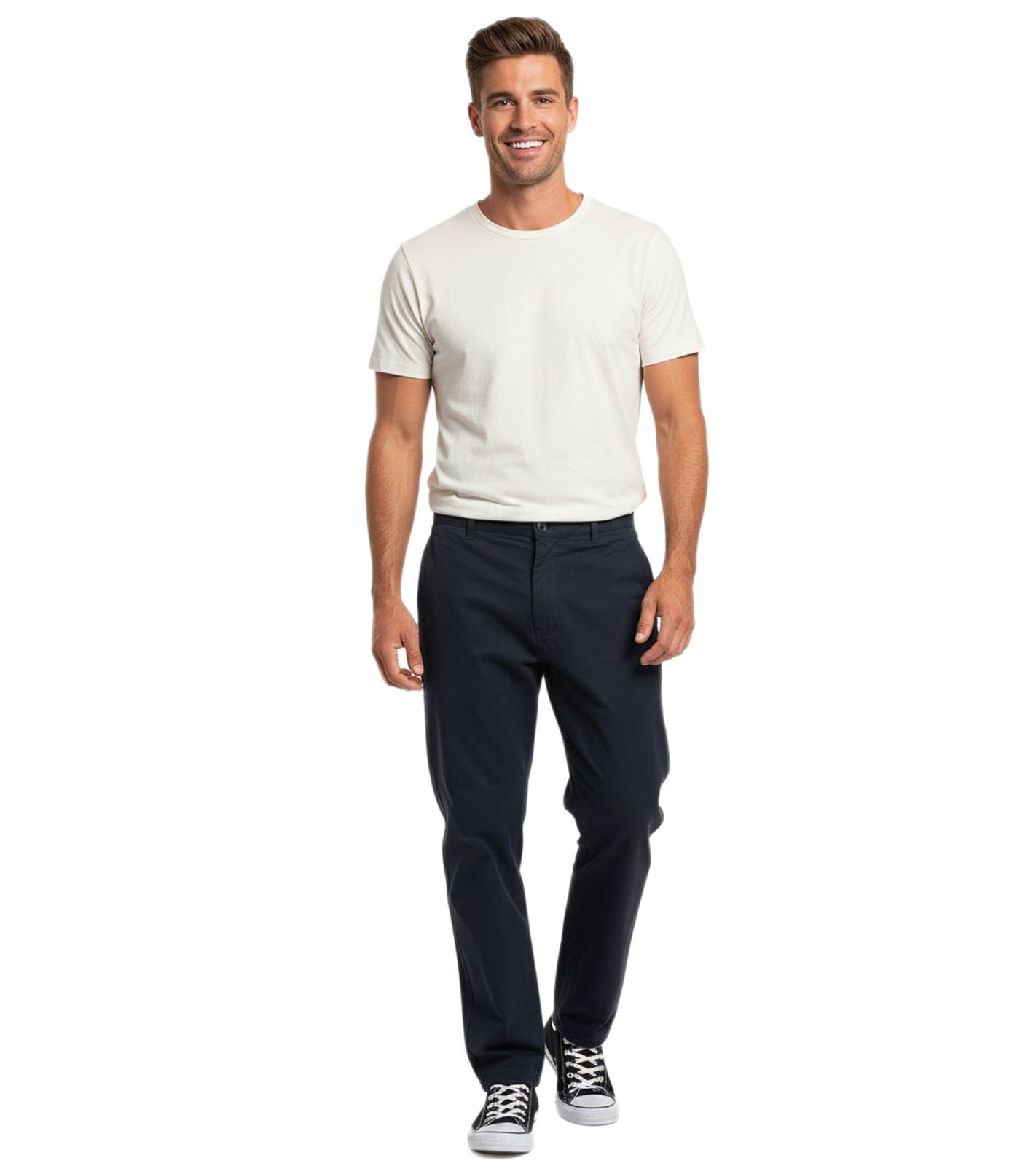 ASPESI Pantalone Cadmio Herren Chino Hose Slim Fit Business Hose aus Baumwolle Italienisches Design, Elegant & Vielseitig 85098 Blau ASPESI Pantalone Cadmio Herren Chino Hose Slim Fit Business Hose aus Baumwolle Italienisches Design, Elegant & Vielseitig 85098 Blau von ASPESI