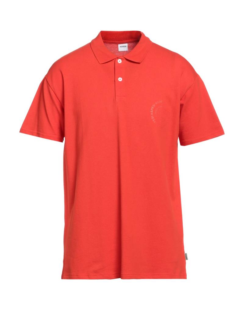 ASPESI Poloshirt Herren Tomatenrot von ASPESI