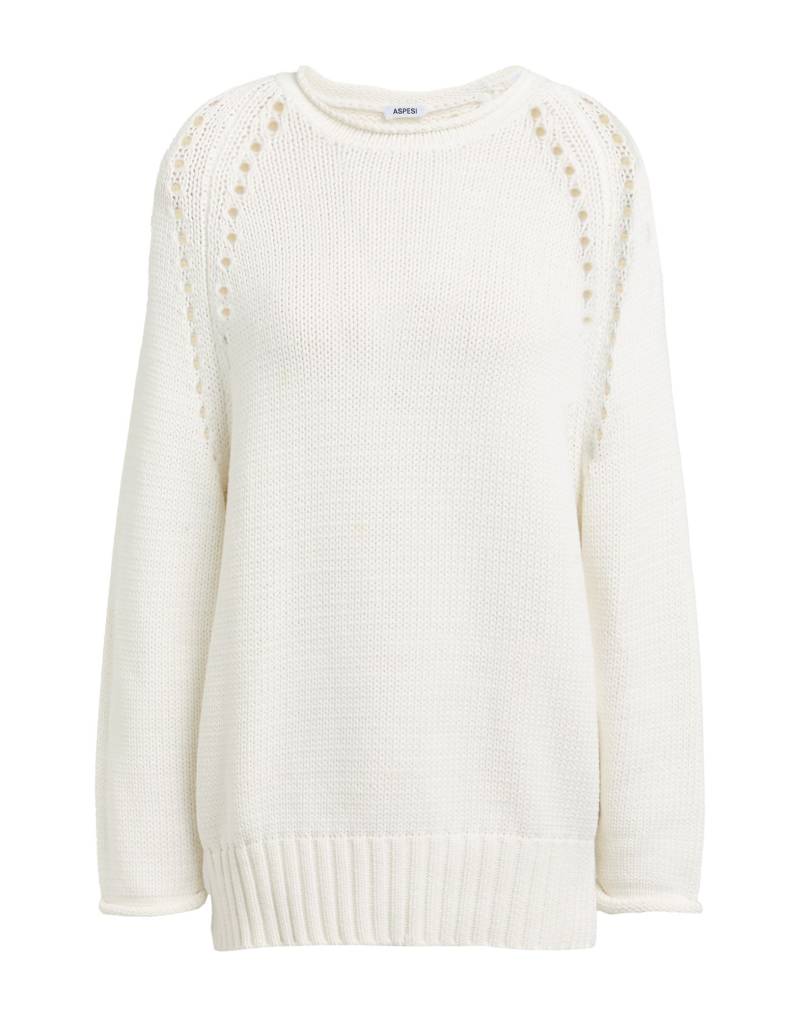 ASPESI Pullover Damen Weiß von ASPESI