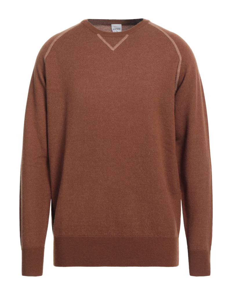 ASPESI Pullover Herren Braun von ASPESI