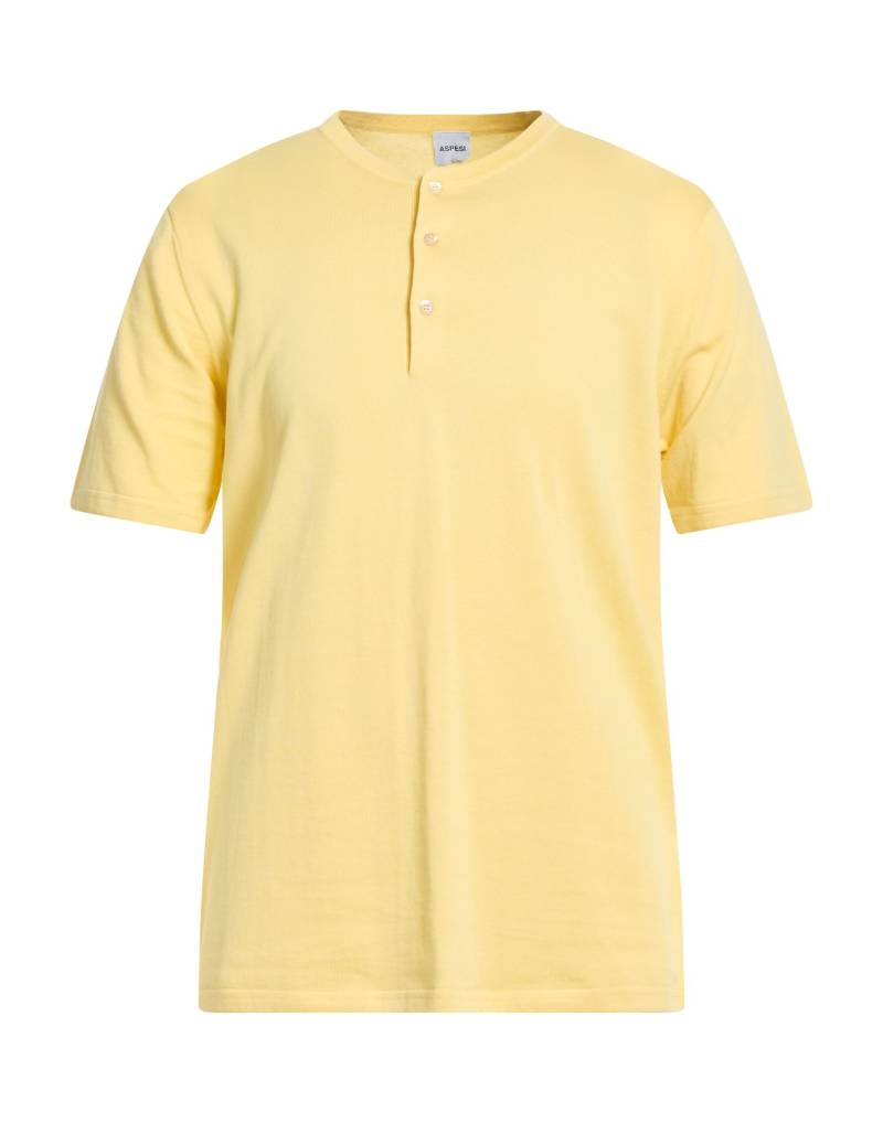ASPESI Pullover Herren Pastellgelb von ASPESI