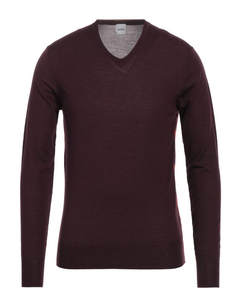 ASPESI Pullover Herren Pflaume von ASPESI