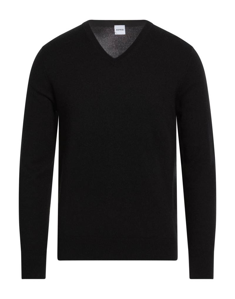 ASPESI Pullover Herren Schwarz von ASPESI