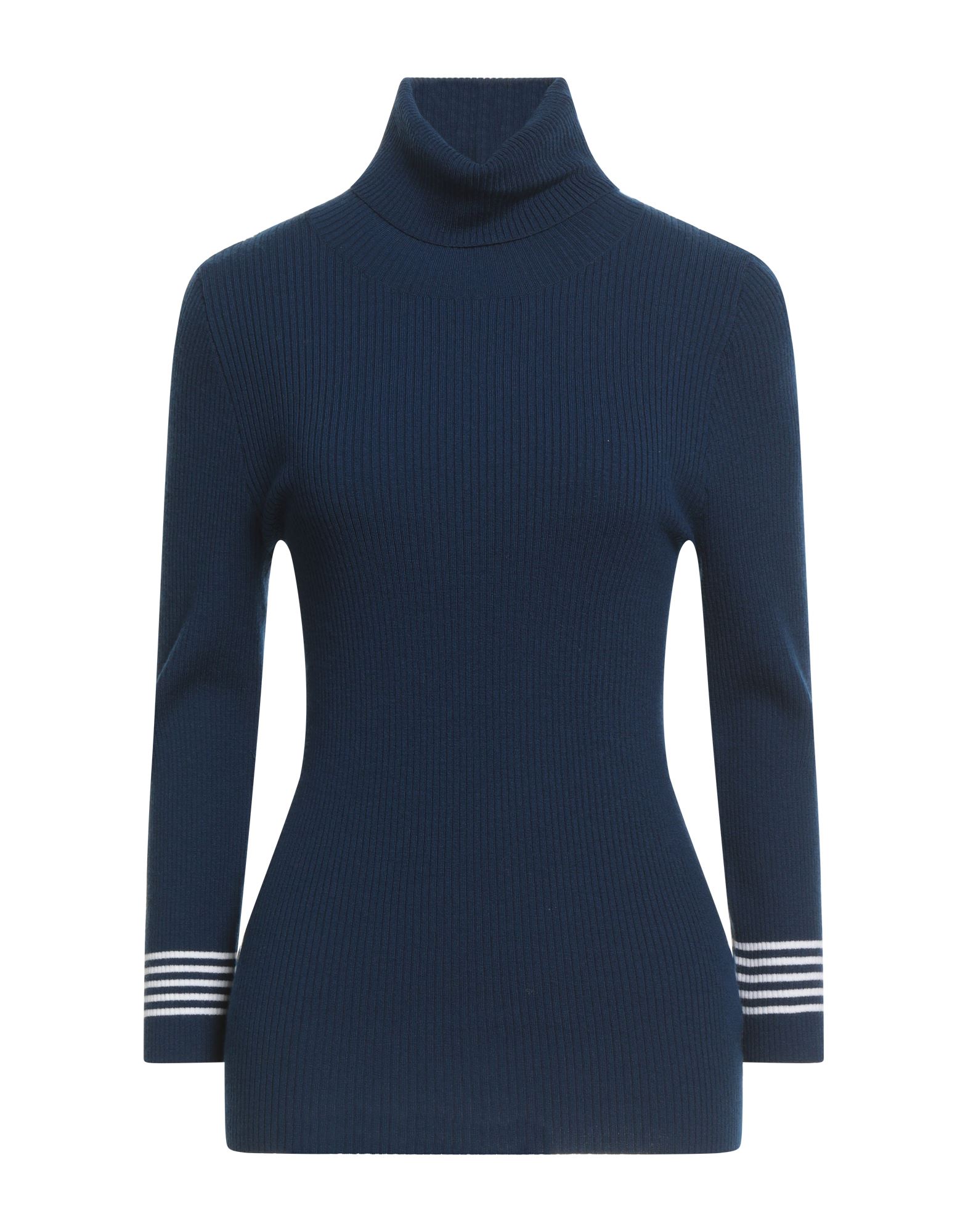 ASPESI Rollkragenpullover Damen Blau von ASPESI