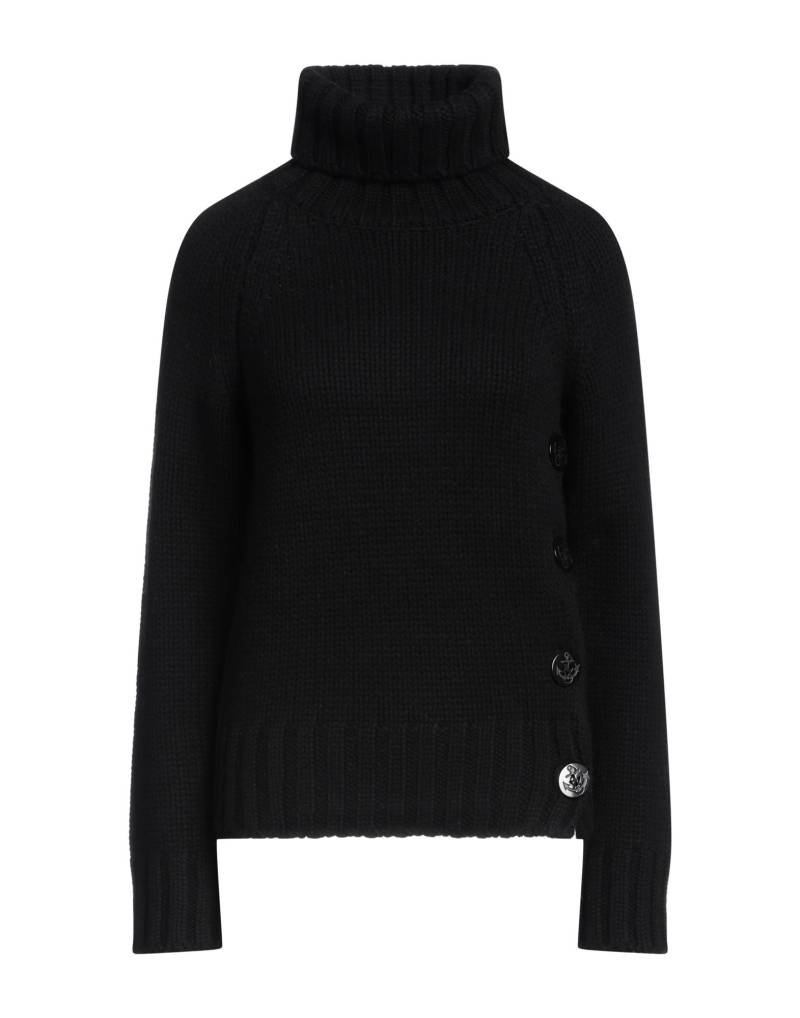 ASPESI Rollkragenpullover Damen Schwarz von ASPESI