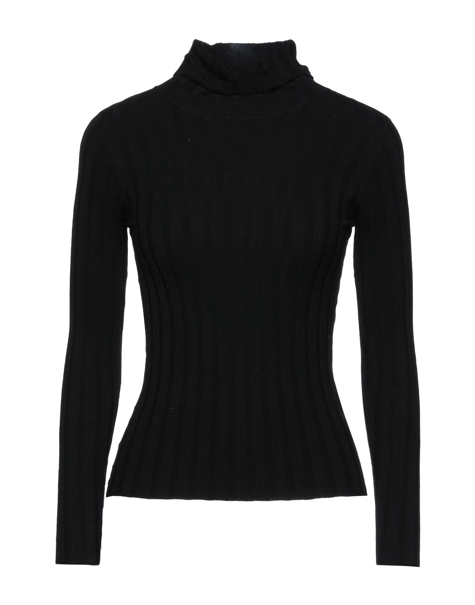ASPESI Rollkragenpullover Damen Schwarz ASPESI Rollkragenpullover Damen Schwarz von ASPESI