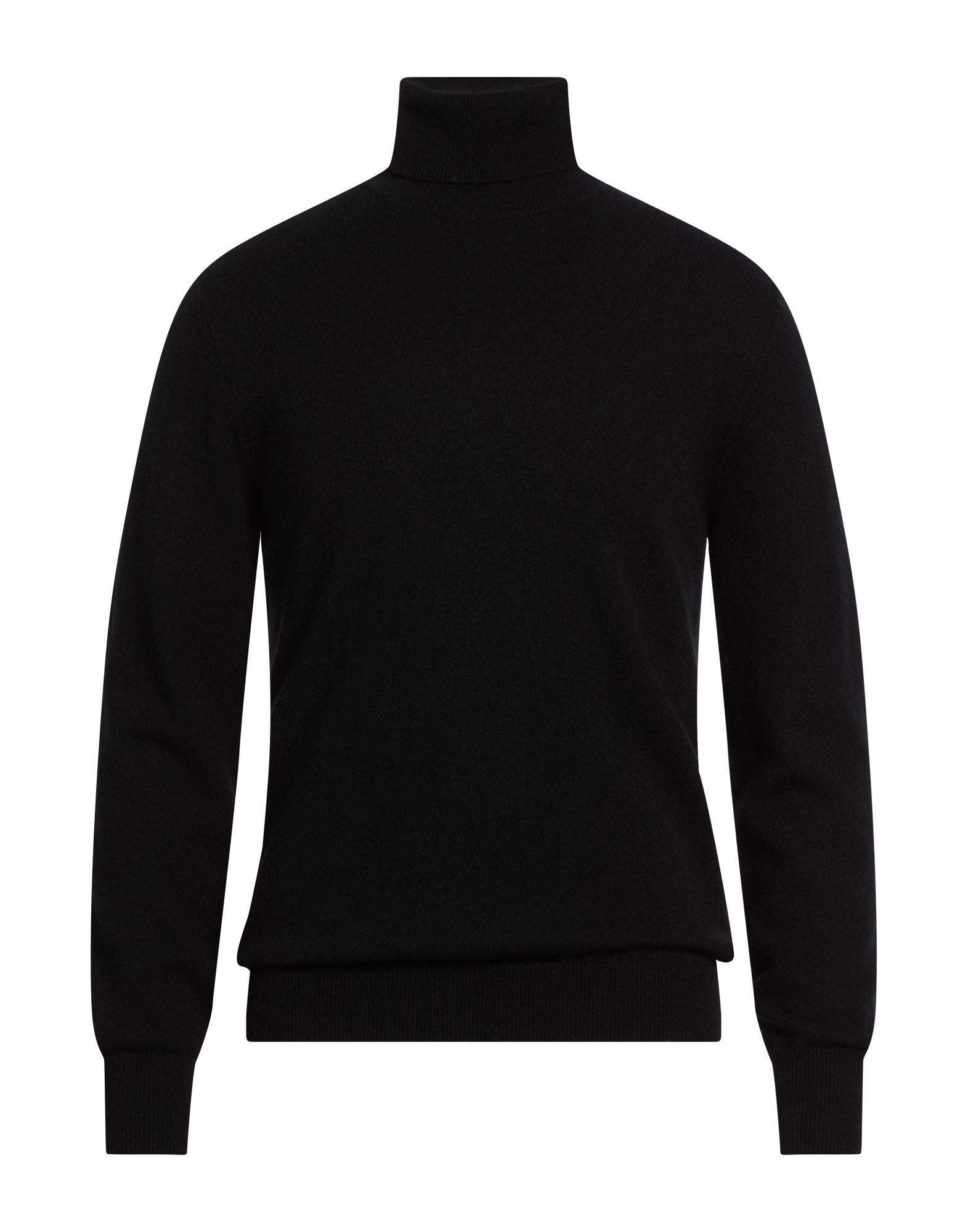 ASPESI Rollkragenpullover Herren Schwarz von ASPESI