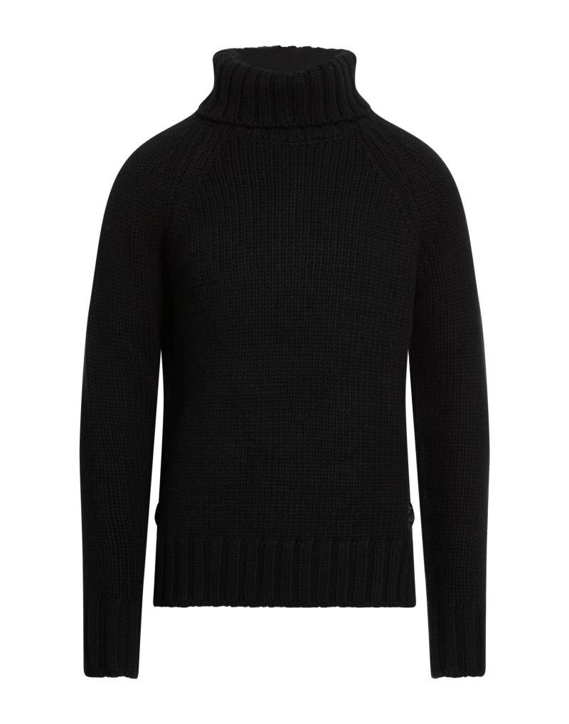 ASPESI Rollkragenpullover Herren Schwarz von ASPESI